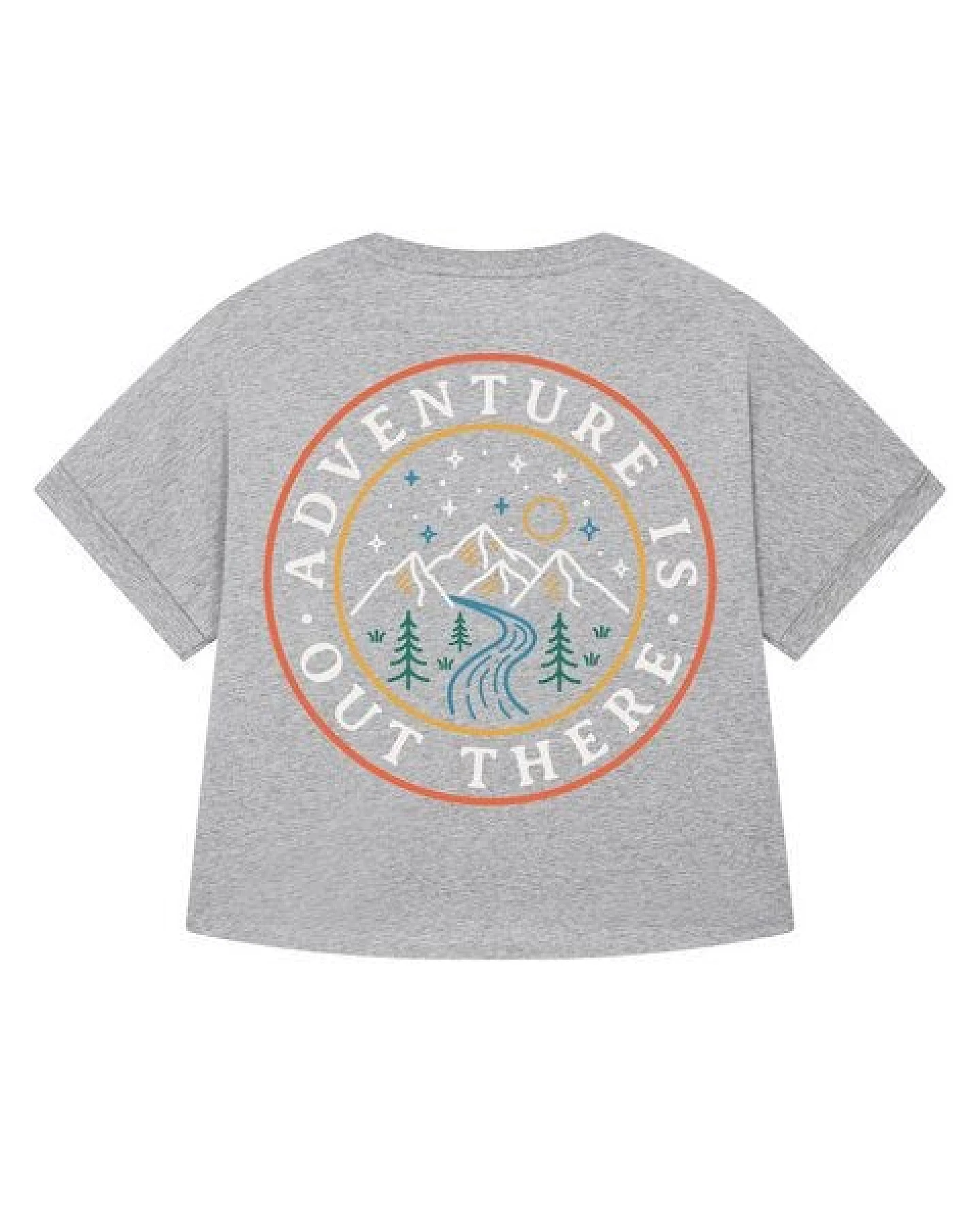 watapparel Oversize T-Shirt Frauen Adventure is out there – Ansicht 2
