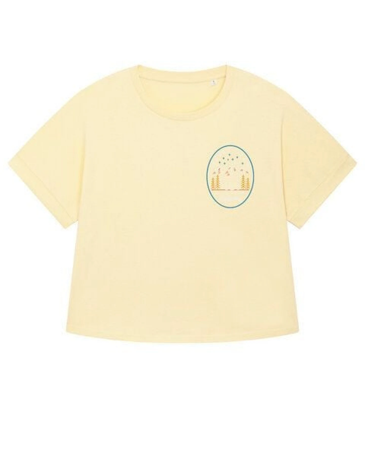 watapparel Oversize T-Shirt Frauen Never stop exploring – Ansicht 4