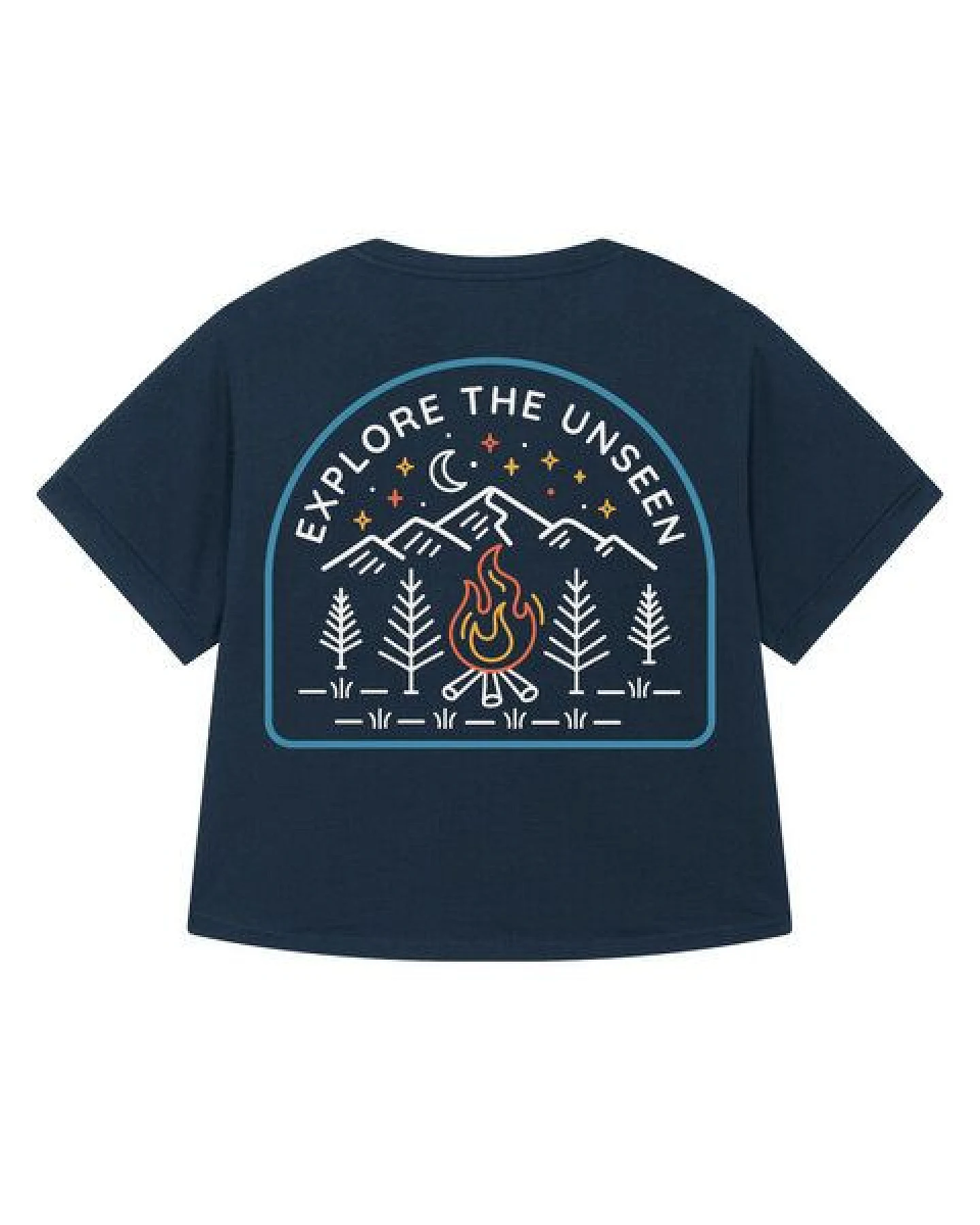 watapparel Oversize T-Shirt Frauen Explore the unseen – Ansicht 2