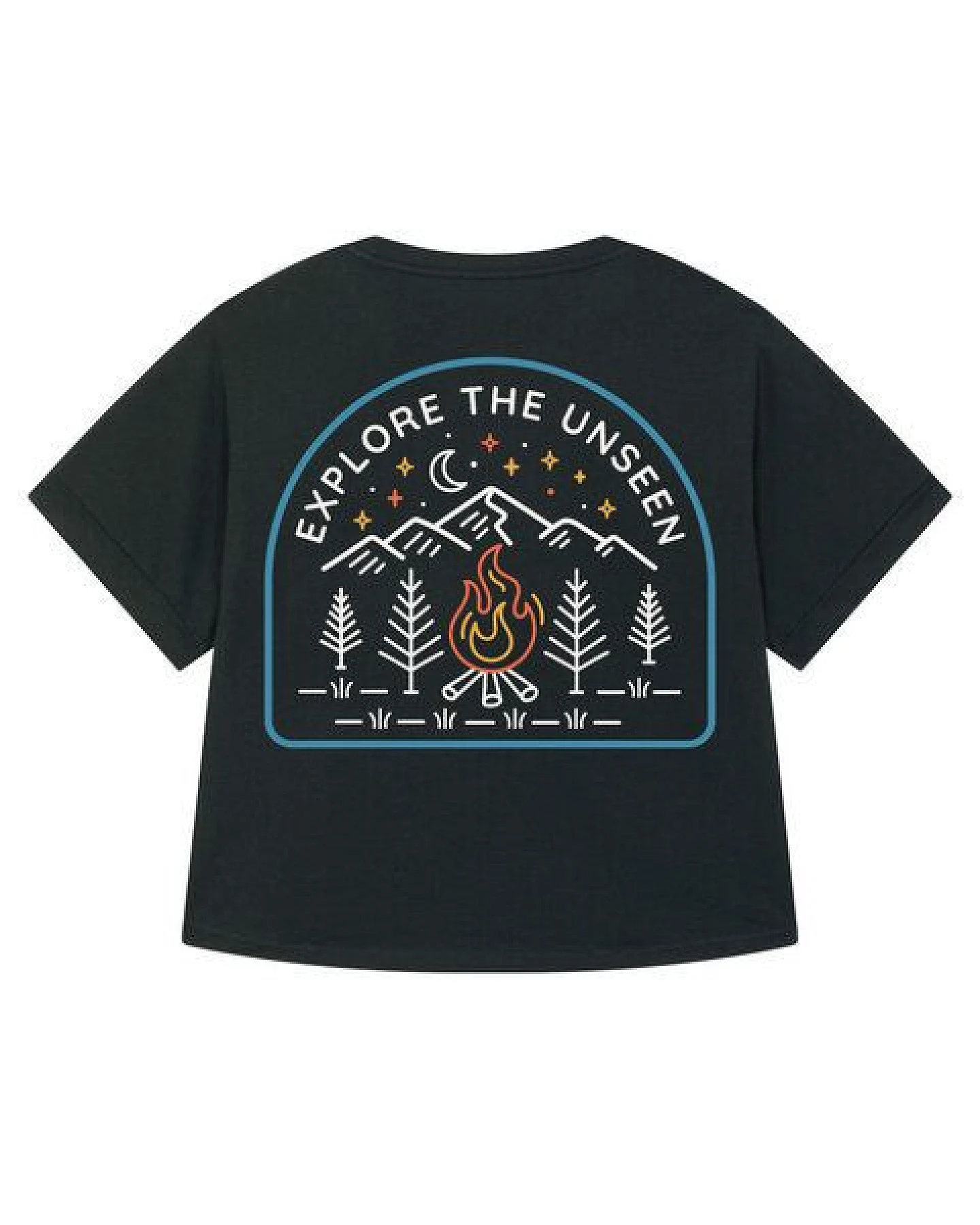 watapparel Oversize T-Shirt Frauen Explore the unseen – Ansicht 2