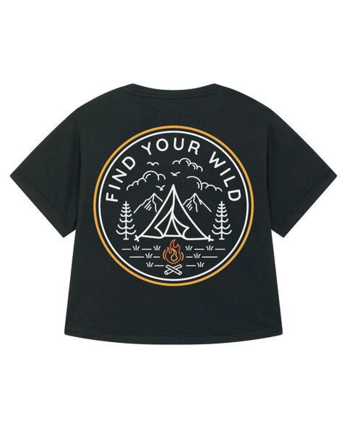 watapparel Oversize T-Shirt Frauen Find your wild – Ansicht 2