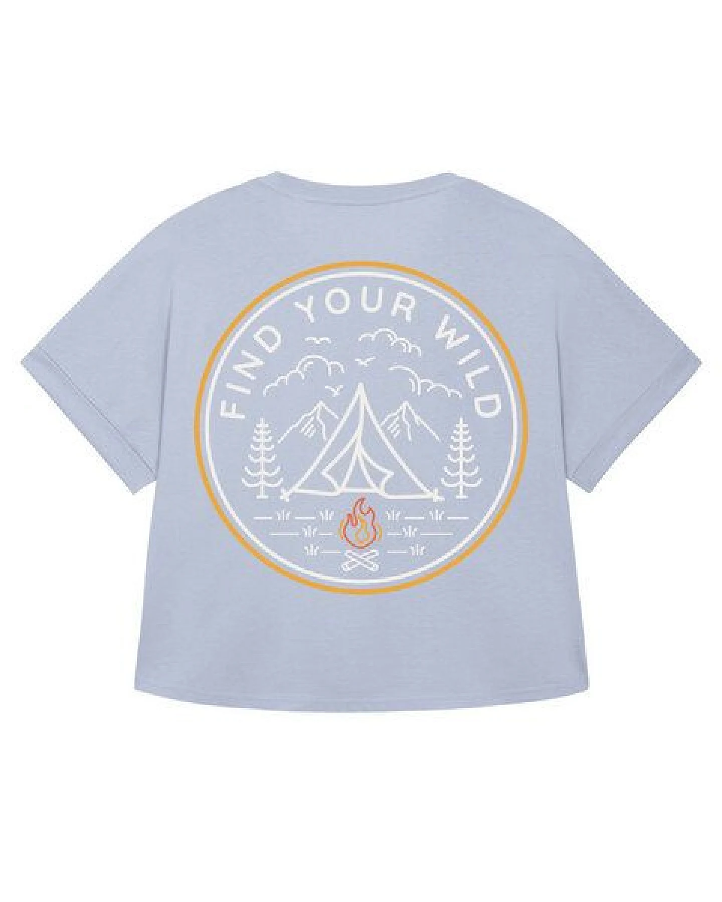 watapparel Oversize T-Shirt Frauen Find your wild – Ansicht 2