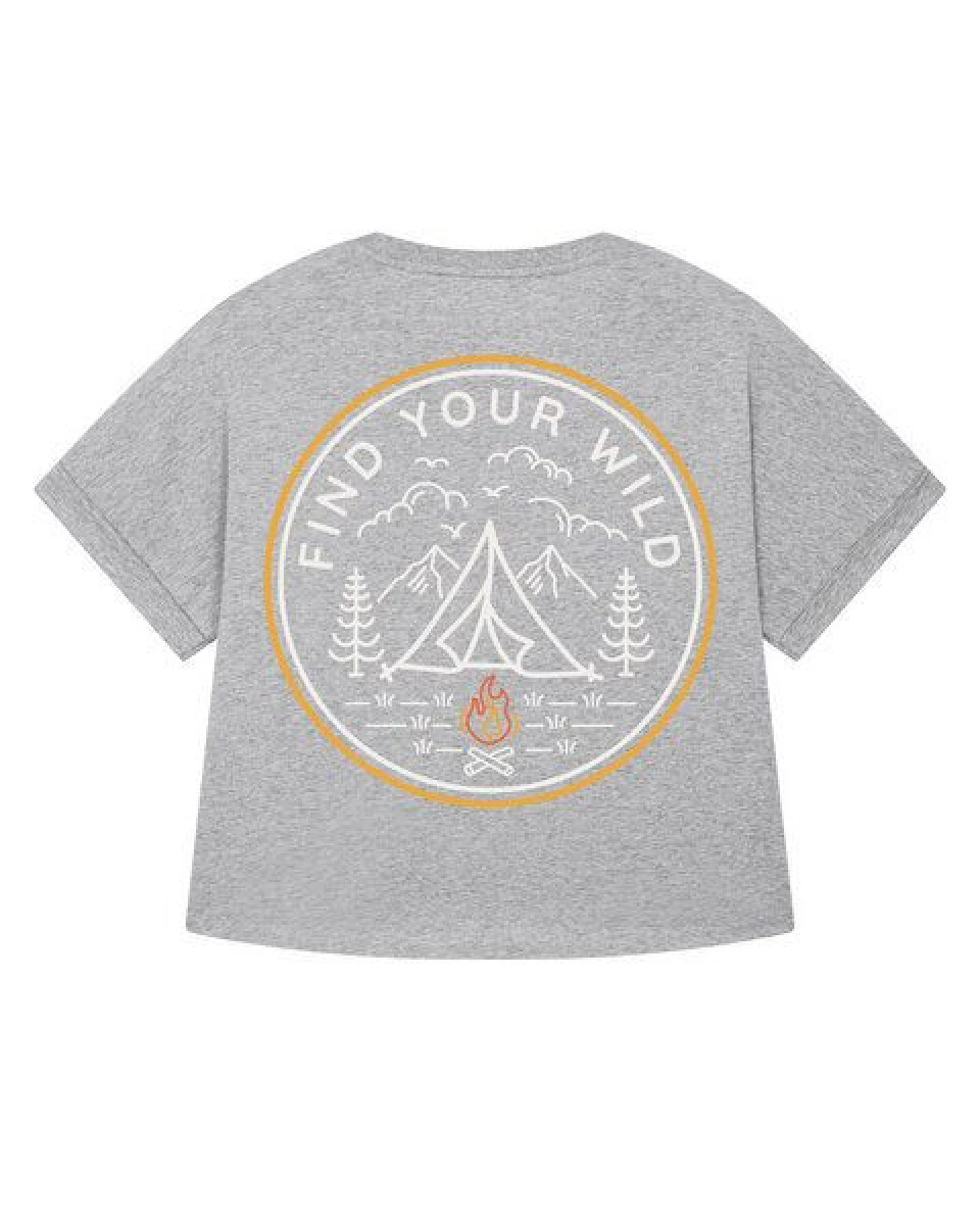 watapparel Oversize T-Shirt Frauen Find your wild – Ansicht 2