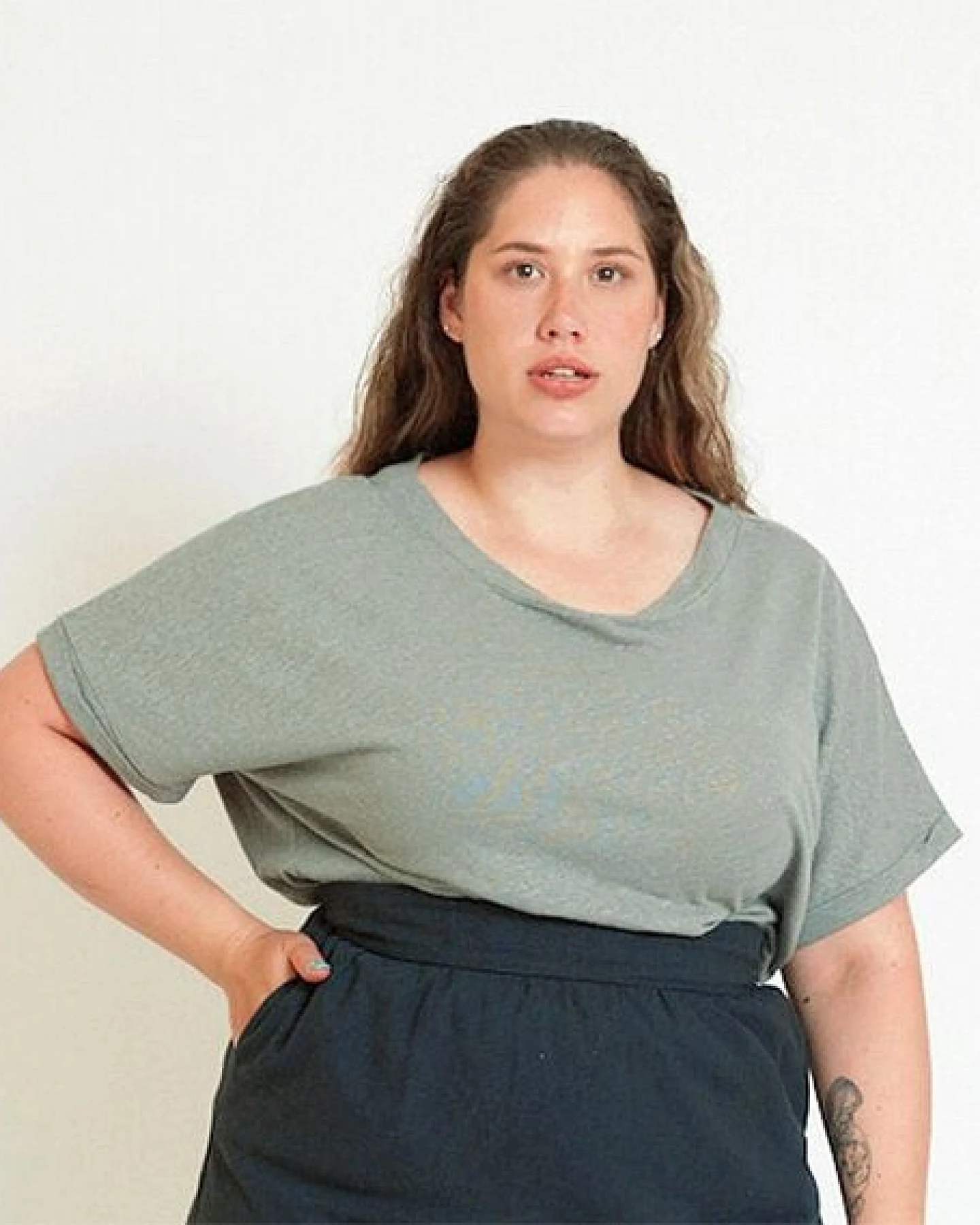 WiDDA berlin Leinen-Viskose Shirt LARI in drei verschiedenen Farben – Ansicht 2