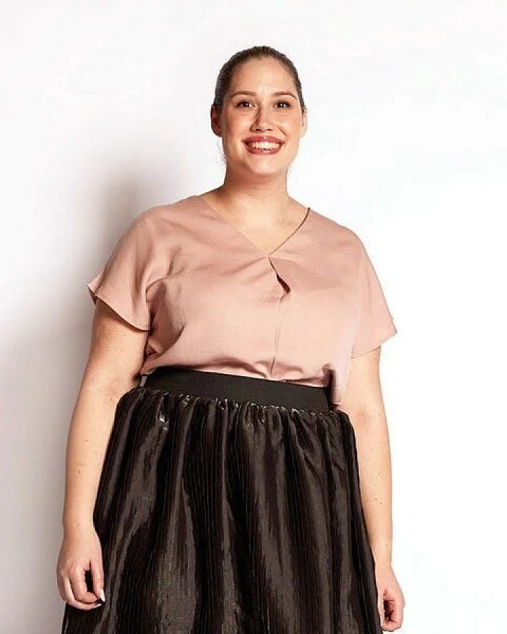 WiDDA berlin Bluse "ROSE BEAT" aus Tencel