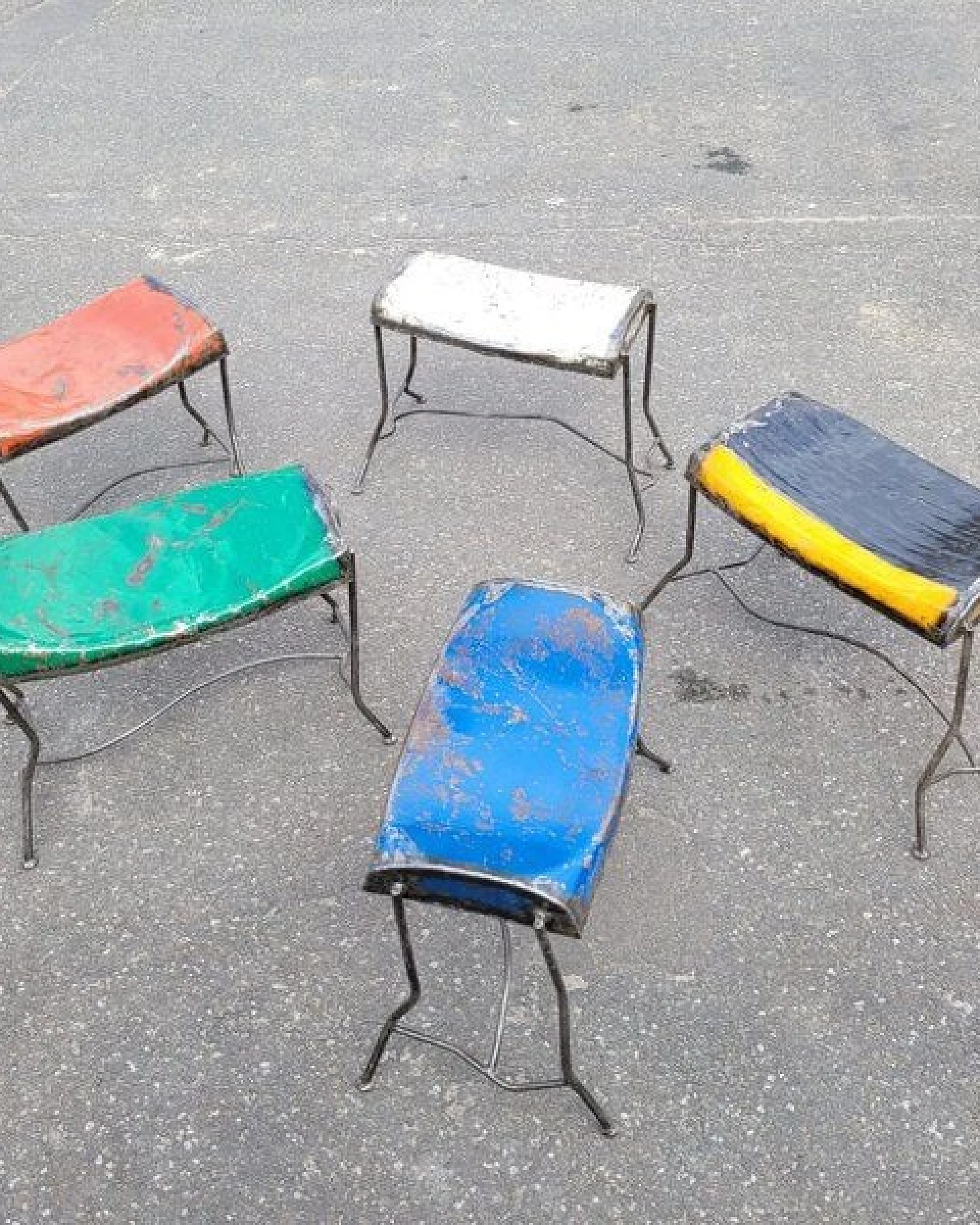 Moogoo Creative Africa Upcycling Hocker aus alten Ölfässern und Tanks – Ansicht 2