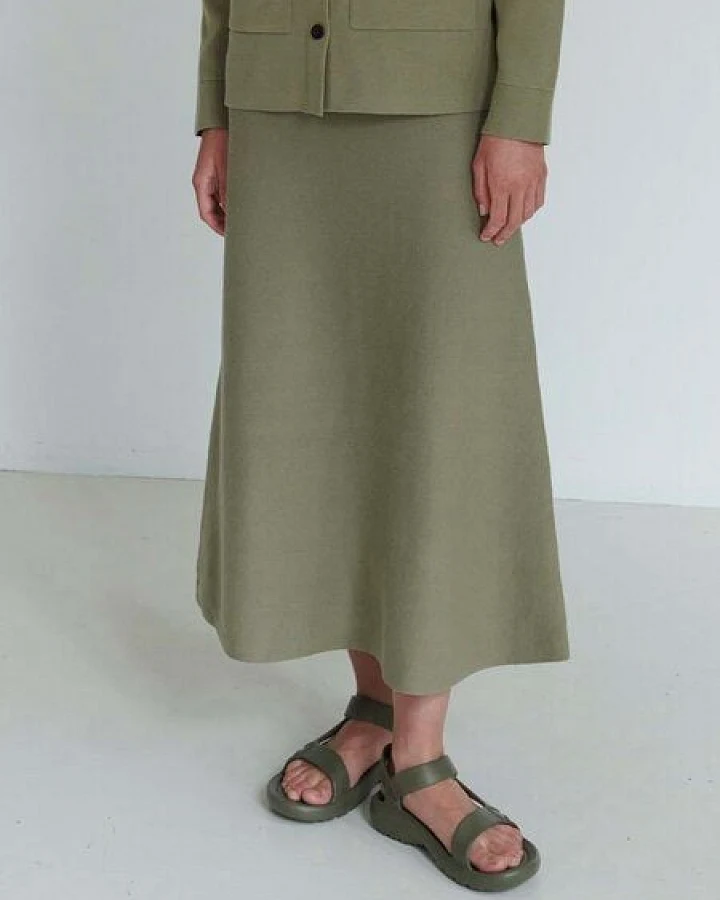 FUB Gestickter Rock "Skirt" in A-Linie