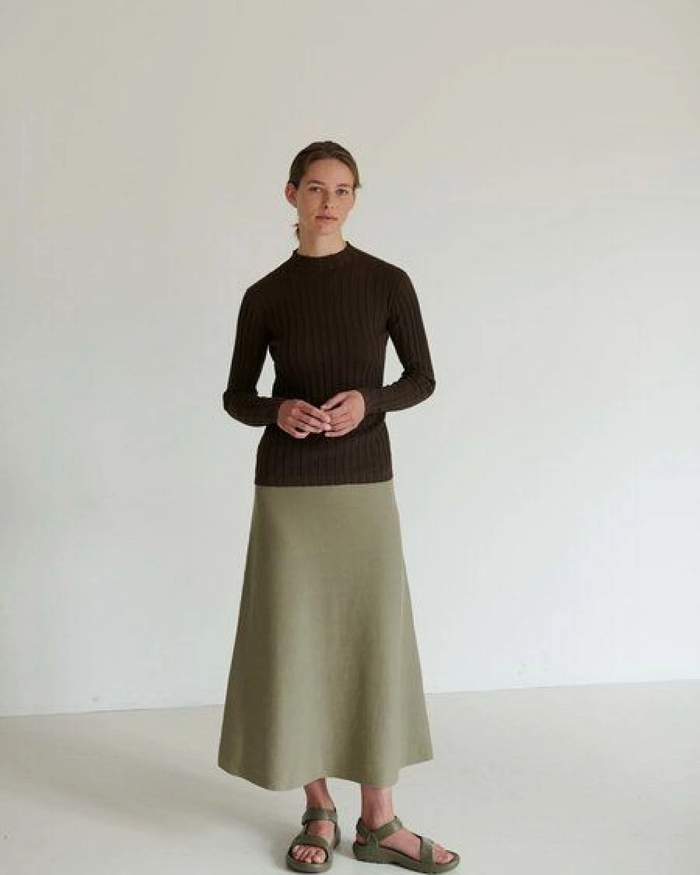 FUB Gestickter Rock "Skirt" in A-Linie – Ansicht 2