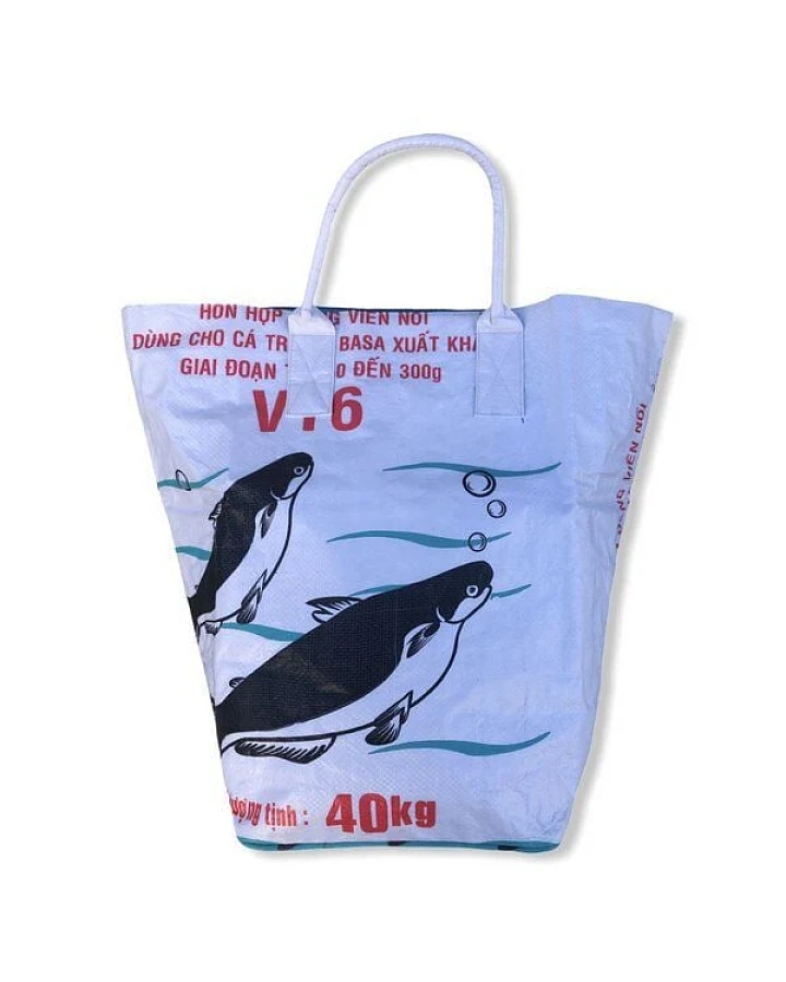 Beadbags Kleine Universaltasche / Wäschesack aus recycelten Reissack Ri9.2