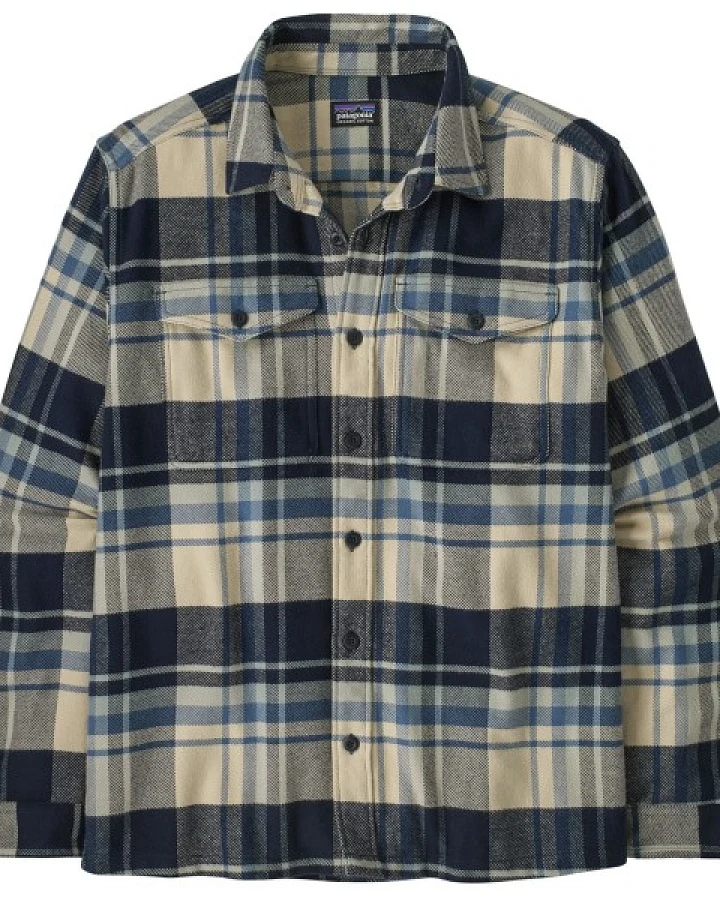 Patagonia - Fjord Flannel Shirt - Hemd Gr XXL grau
