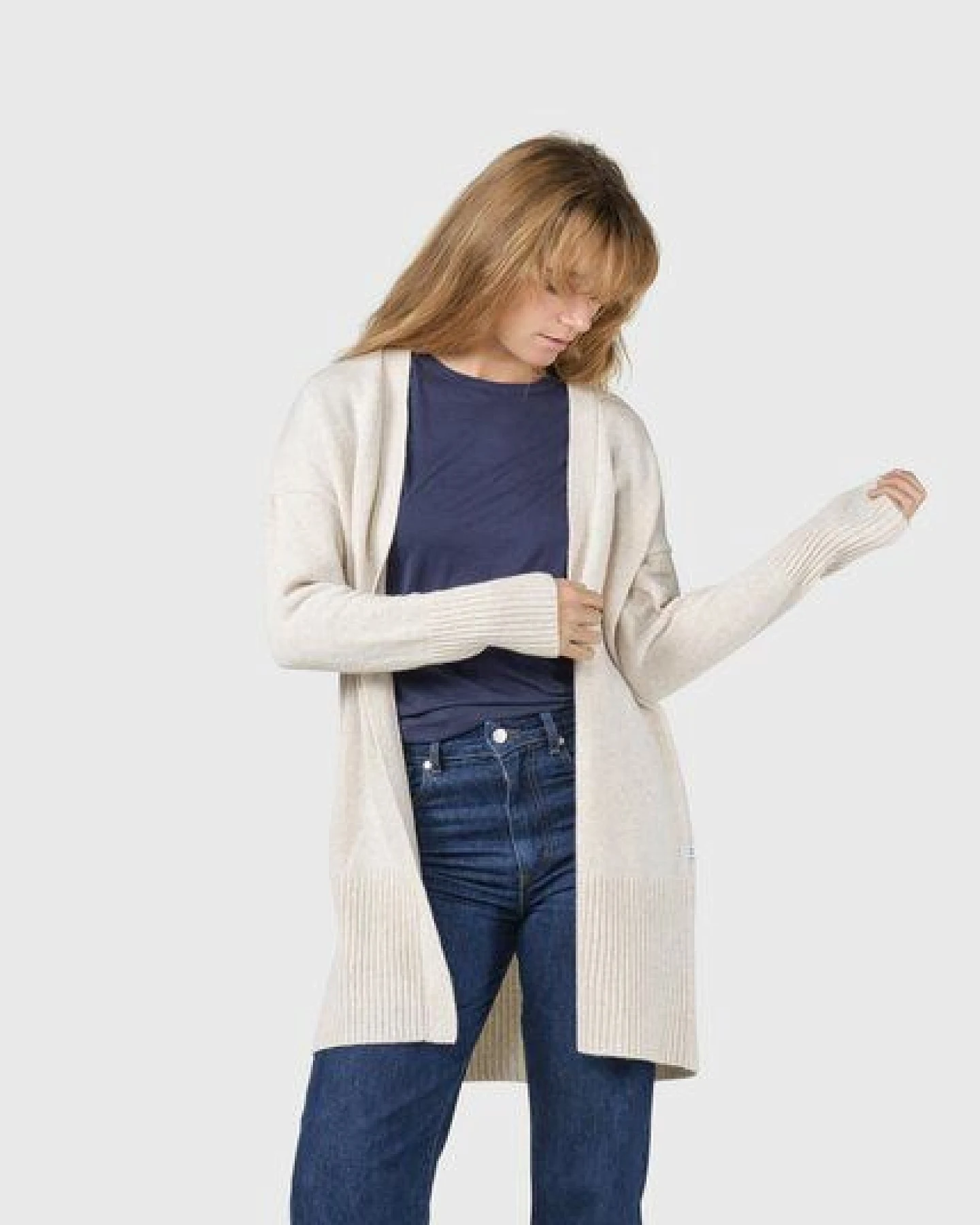 Klitmøller Collective Merino-Strickjacke - Rosemarie knit cardigan - mulesingfrei – Ansicht 2