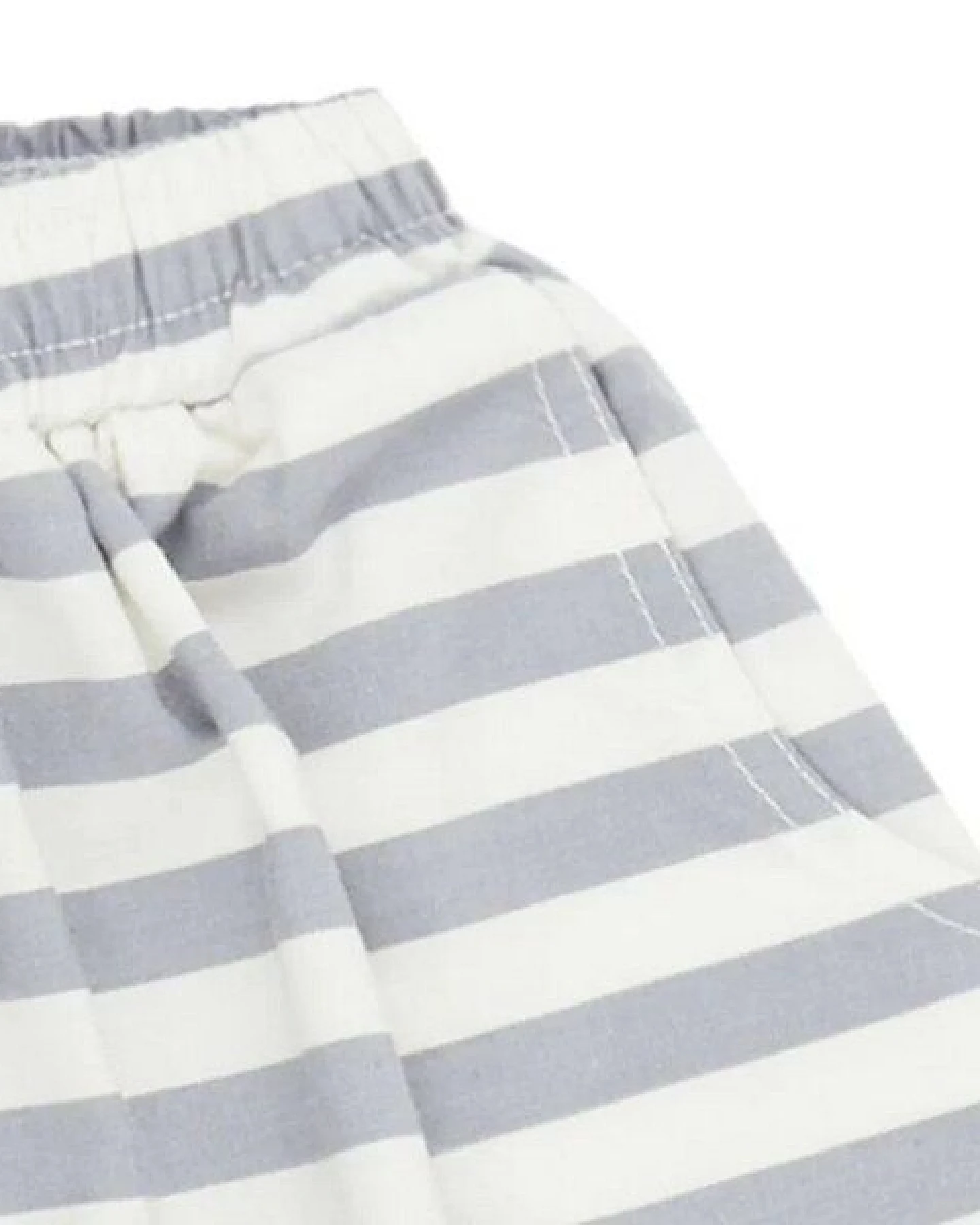 sense-organics EVIE glockiger Mädchenrock aus getreiftem Twill von Sense Organics – Ansicht 4