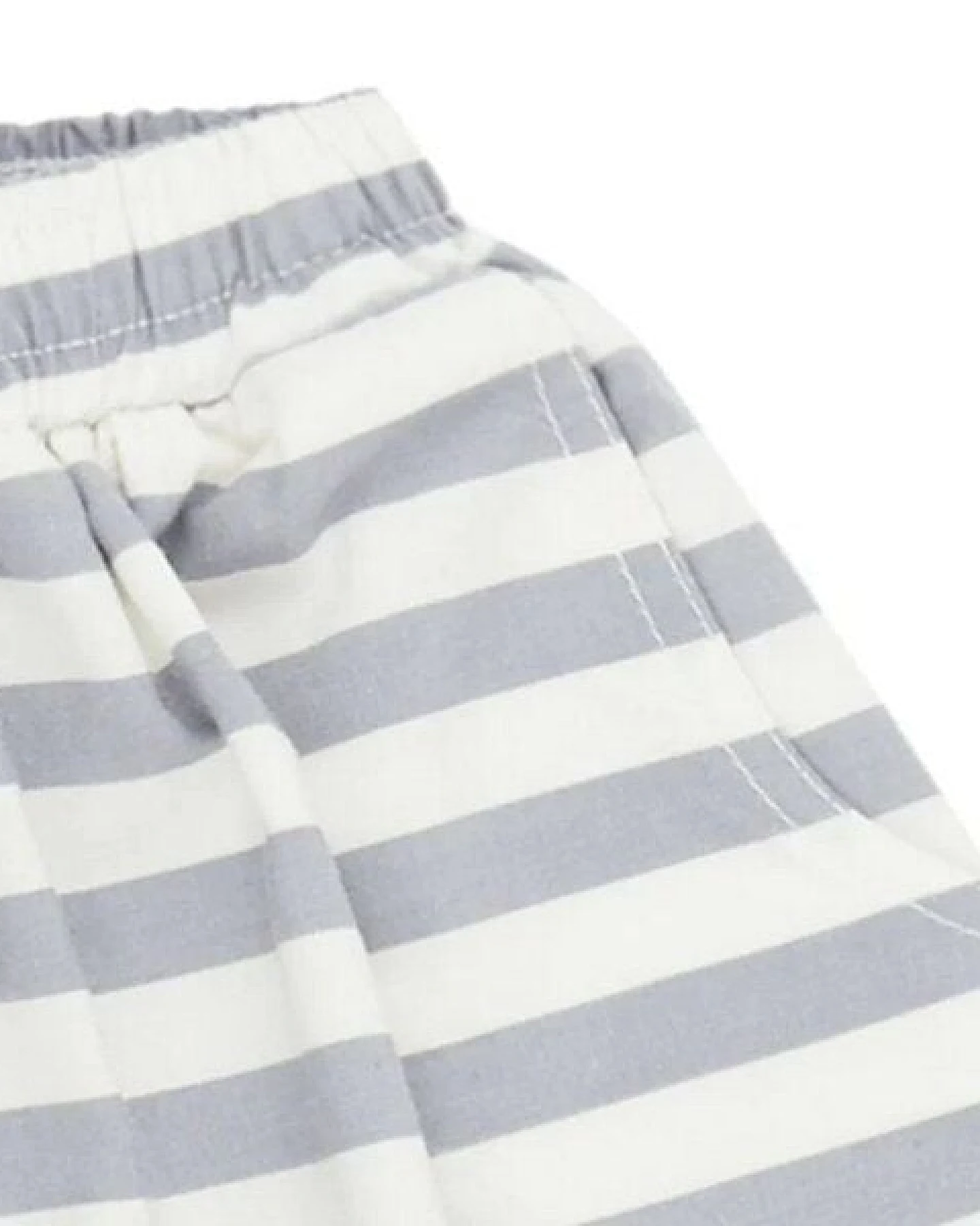 sense-organics EVIE glockiger Mädchenrock aus getreiftem Twill von Sense Organics – Ansicht 4
