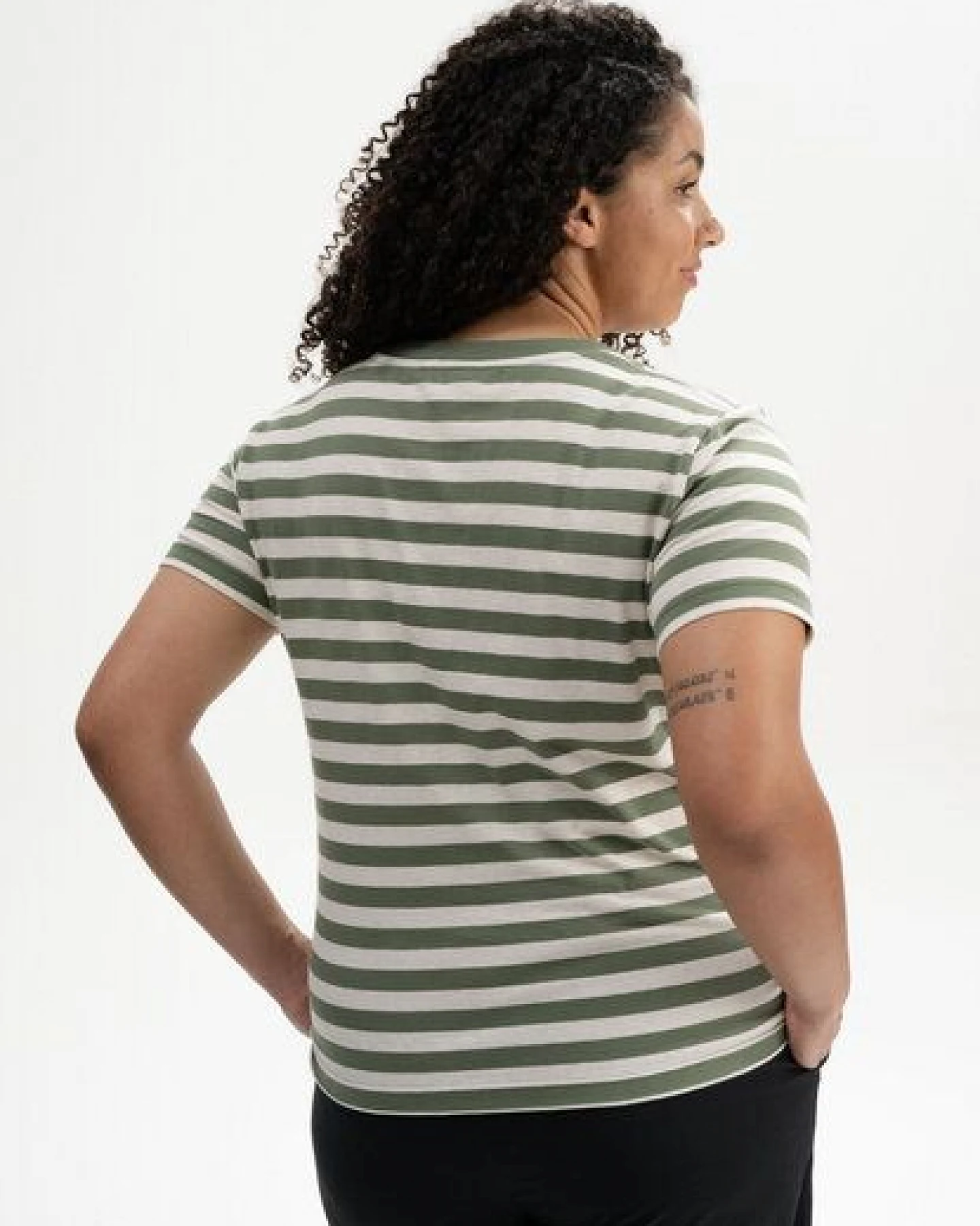 T-Shirt Style KHIRA Stripes – Ansicht 2