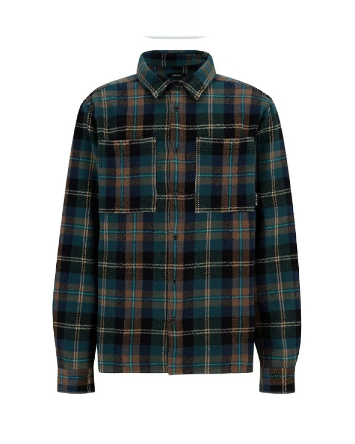 Iriedaily - Chillax Lumber Shirt - Hemd Gr S schwarz
