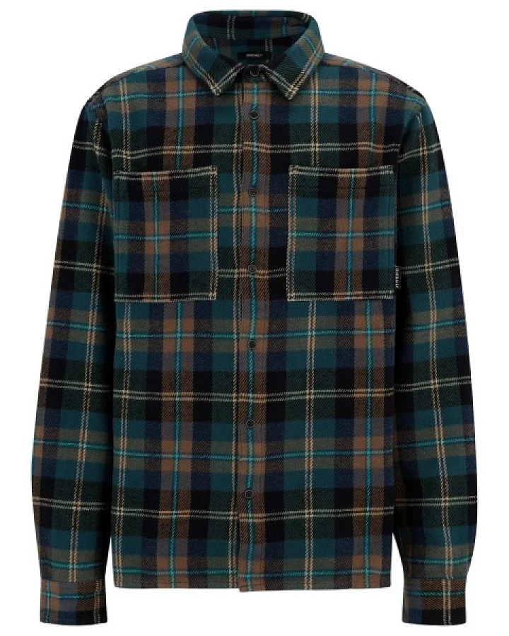 Iriedaily - Chillax Lumber Shirt - Hemd Gr S schwarz