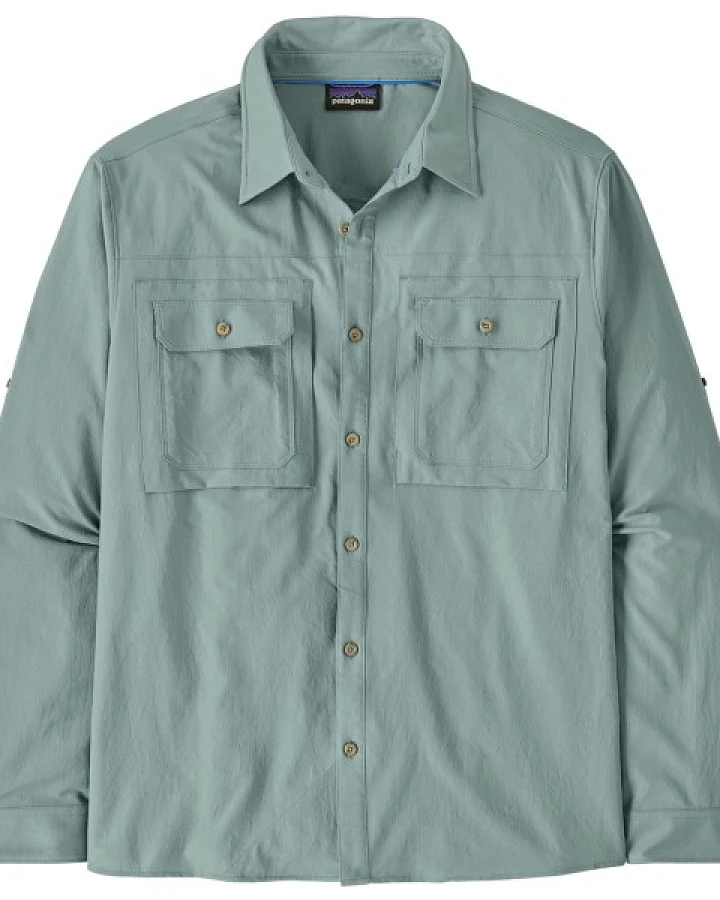 Patagonia - L/S Self Guided Sun Shirt - Hemd Gr XXL türkis
