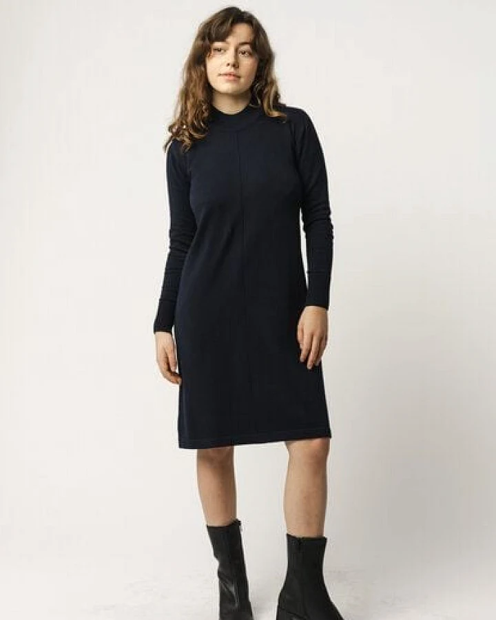 Basic Feinstrick Kleid HARLEEN