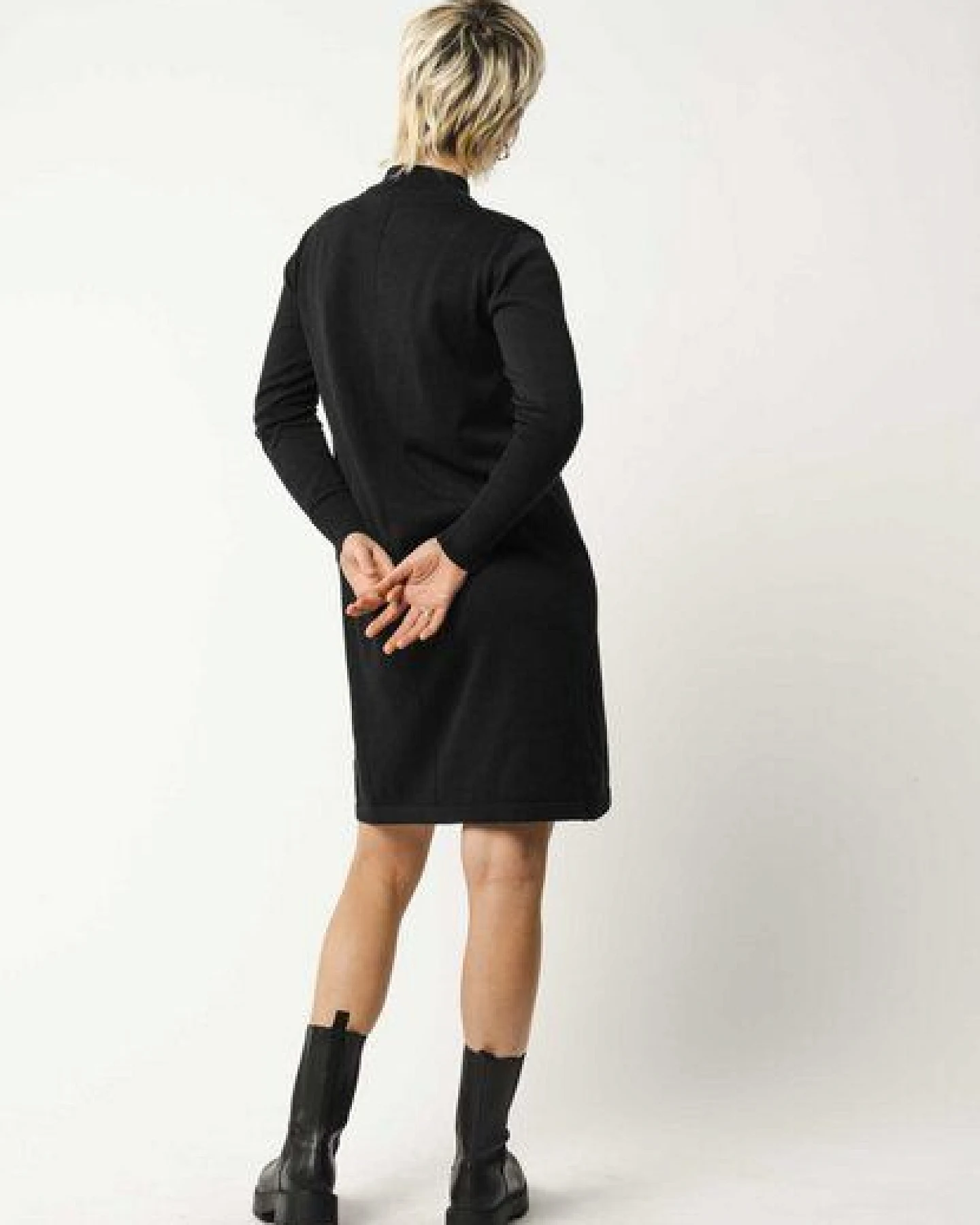 Basic Feinstrick Kleid HARLEEN – Ansicht 3