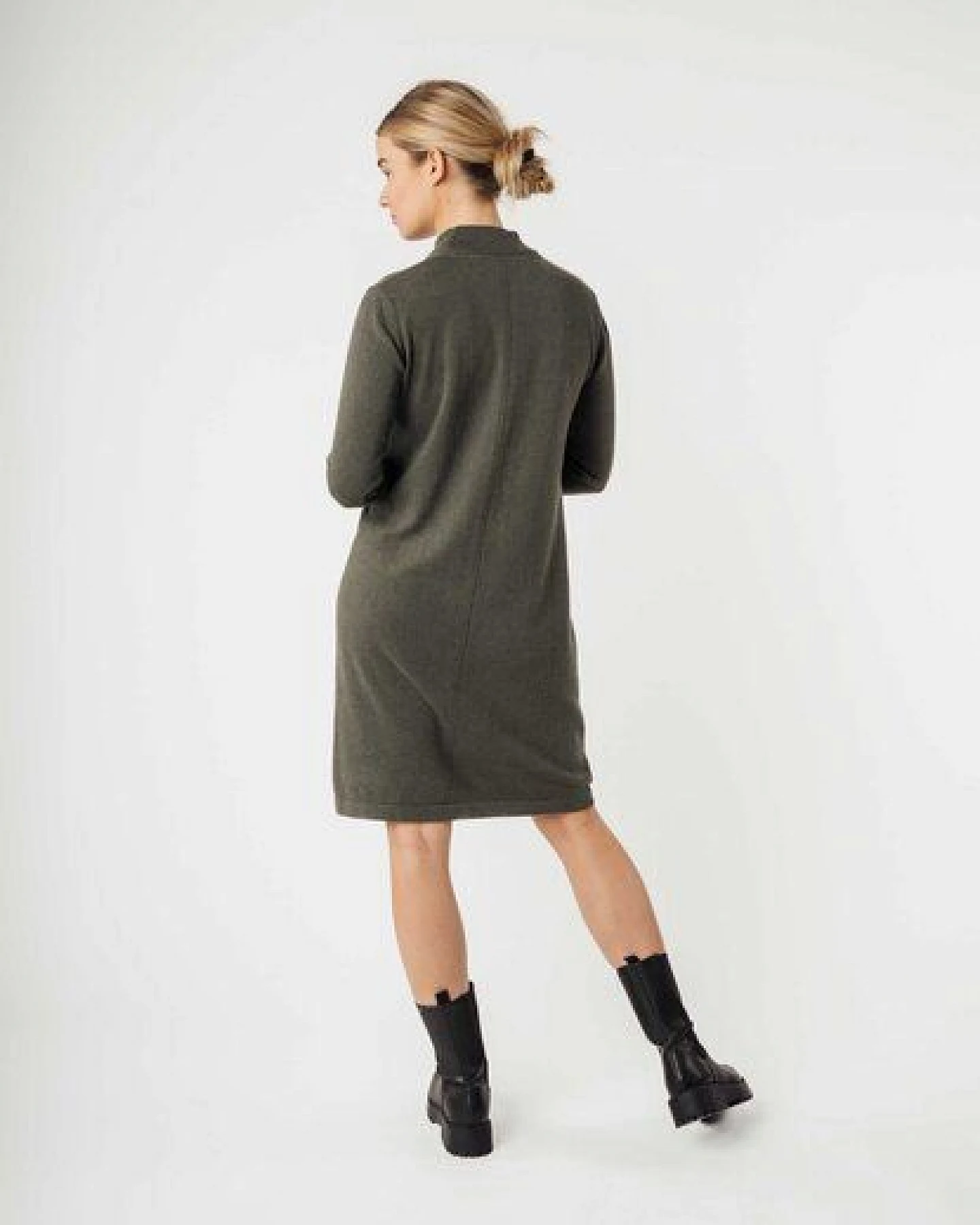 Basic Feinstrick Kleid HARLEEN – Ansicht 3