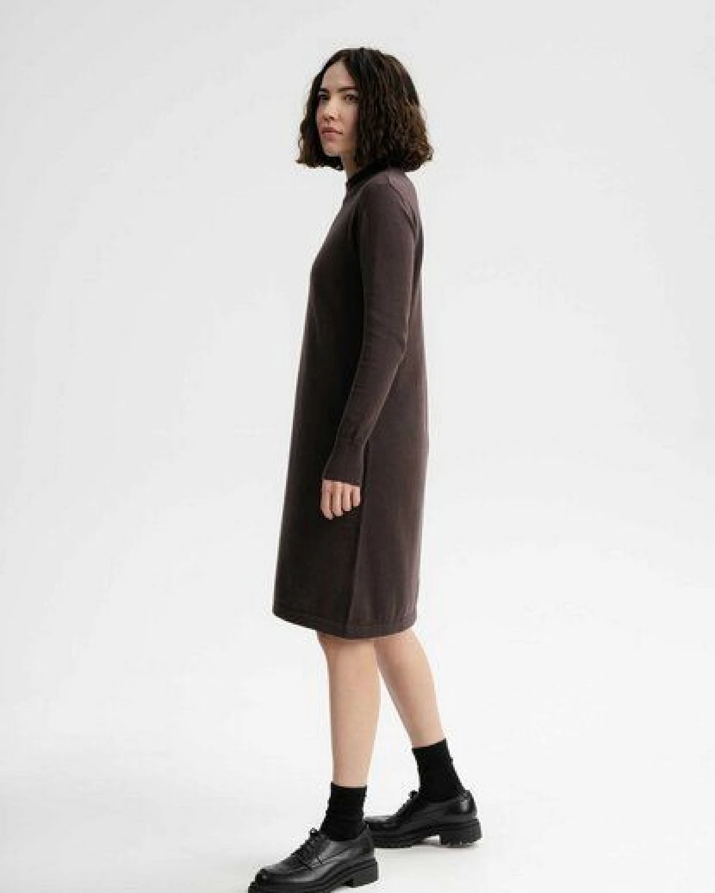 Basic Feinstrick Kleid HARLEEN – Ansicht 2