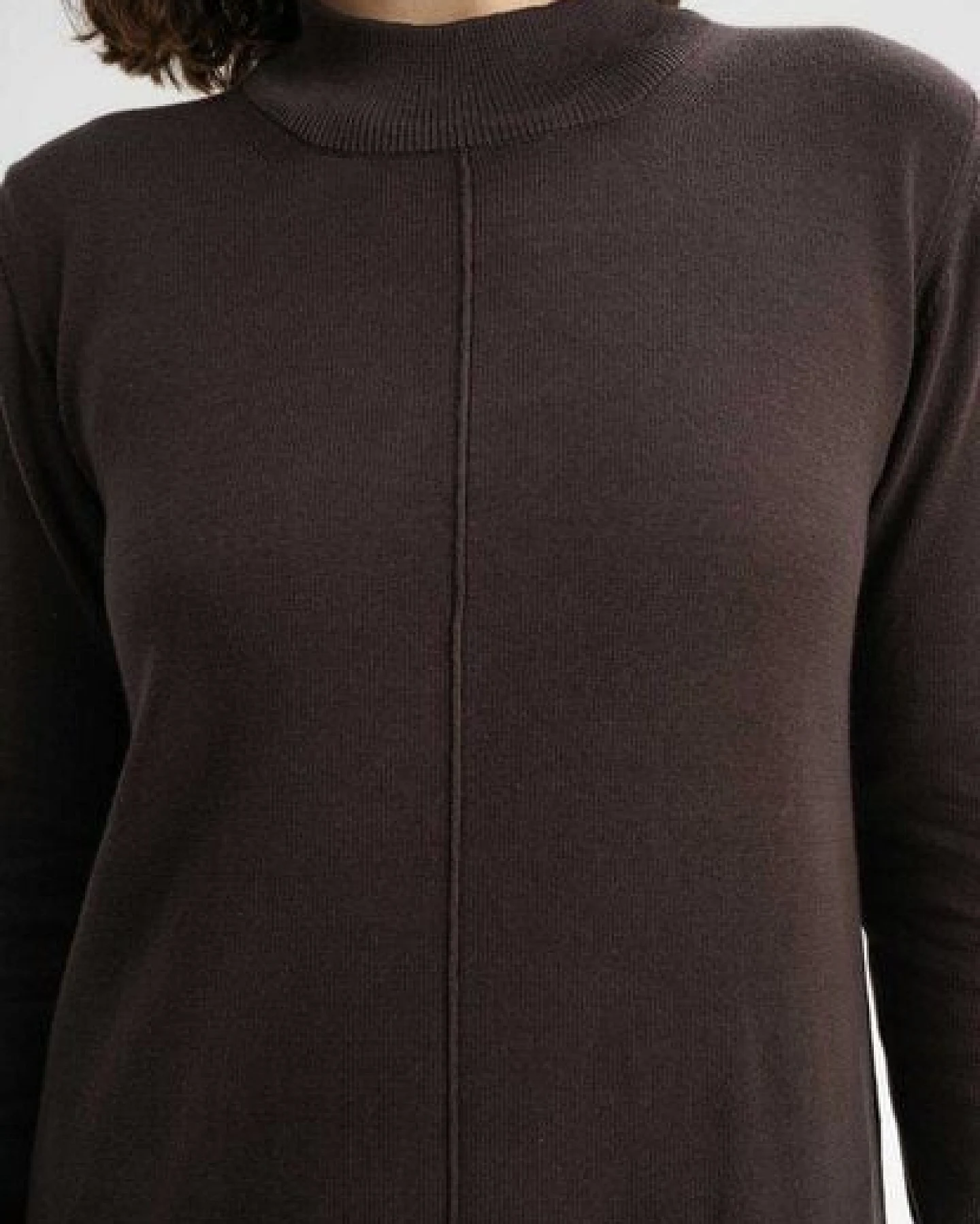 Basic Feinstrick Kleid HARLEEN – Ansicht 4