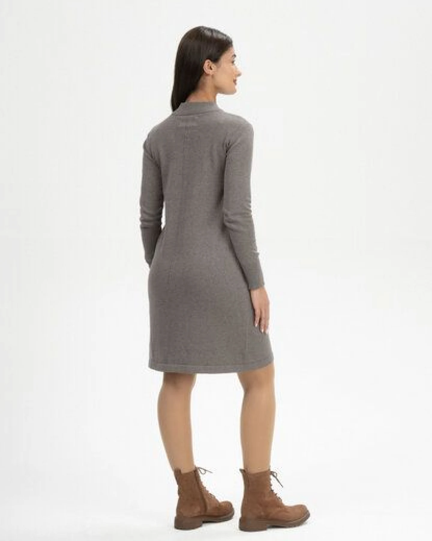 Basic Feinstrick Kleid HARLEEN – Ansicht 2