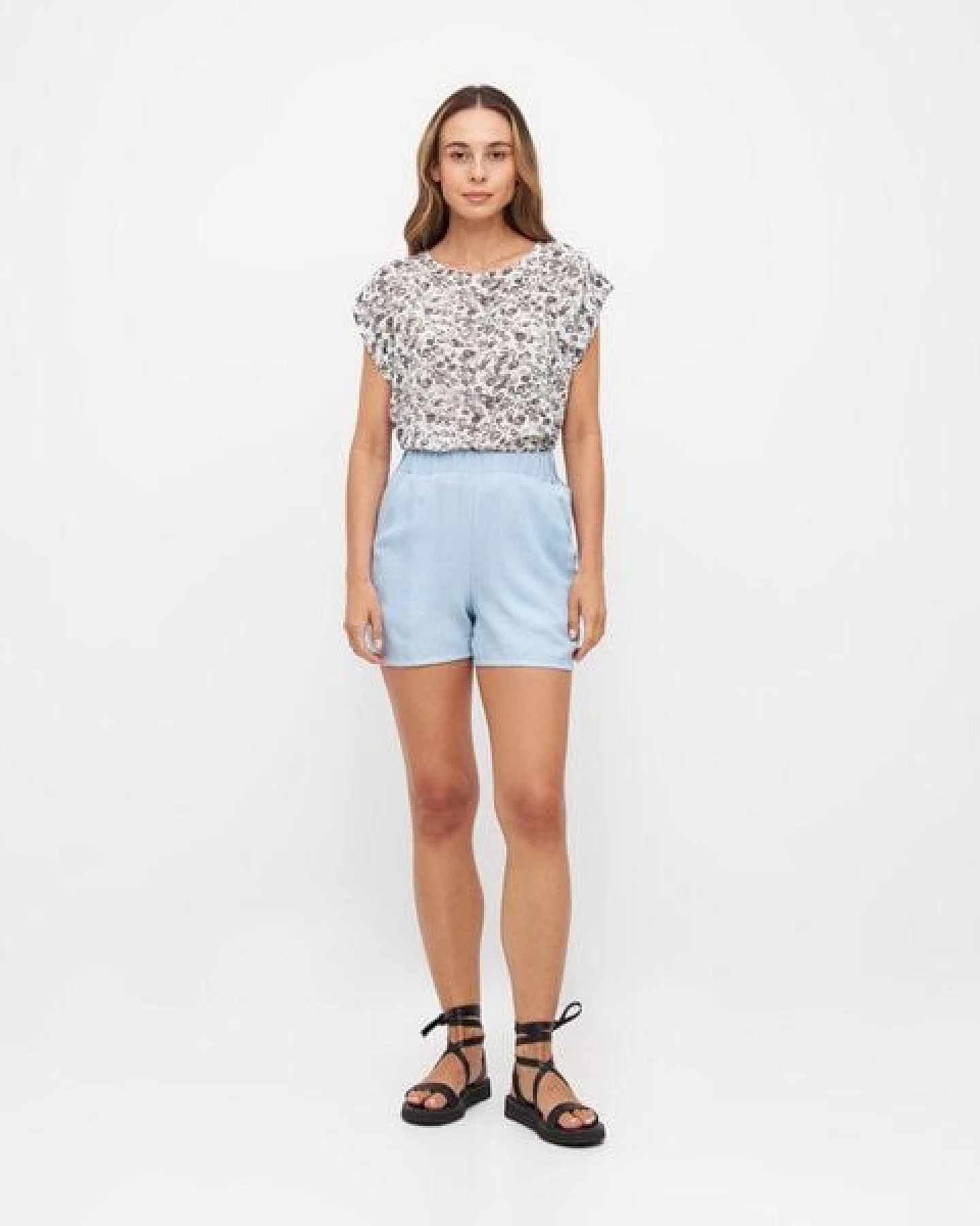 WiDDA berlin gemusterte Sommerbluse LINDA – Ansicht 4