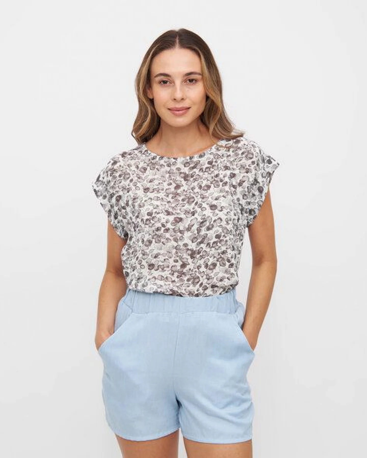 WiDDA berlin gemusterte Sommerbluse LINDA – Ansicht 2