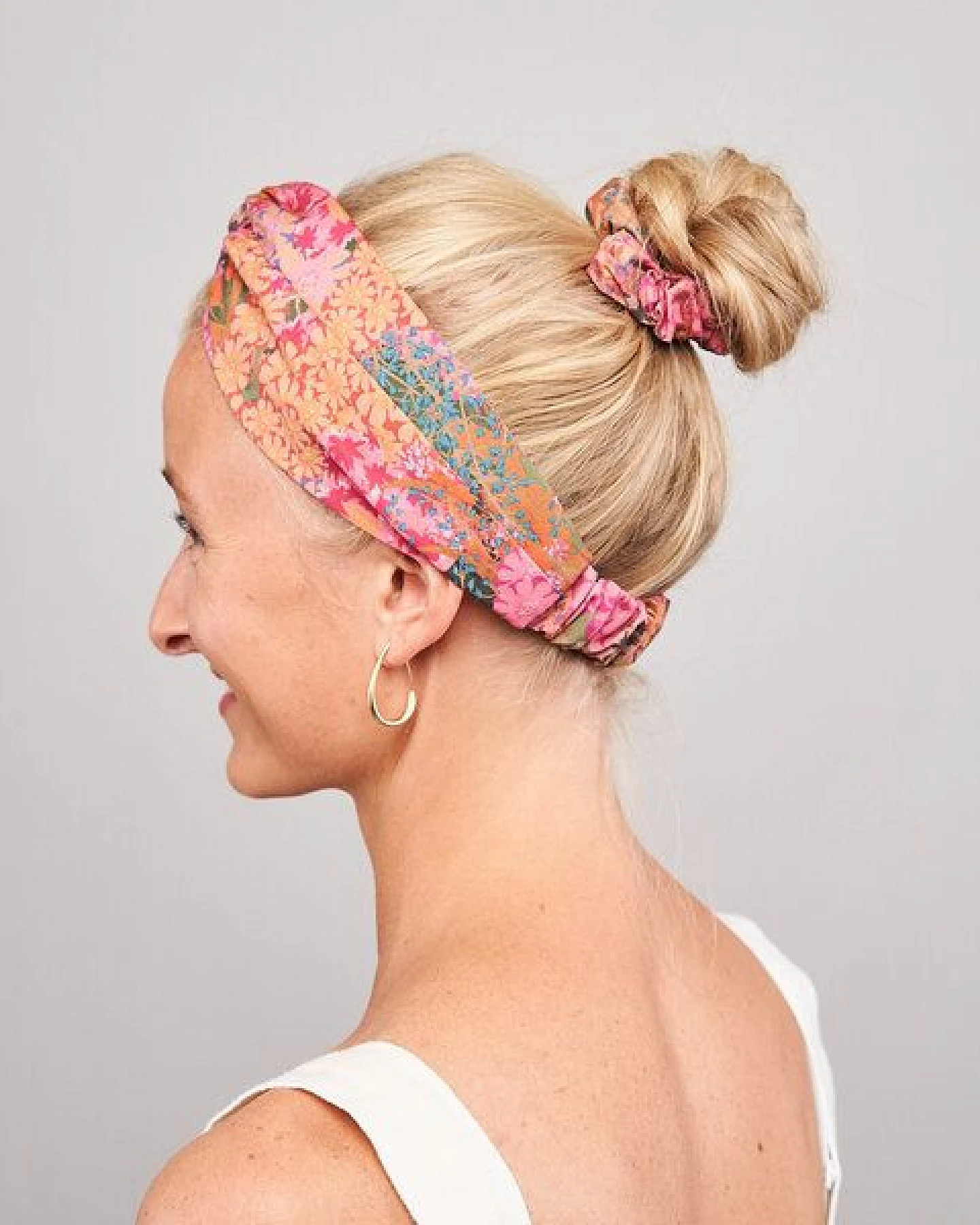 obumi Scrunchie Print aus Bio Baumwolle – Ansicht 3