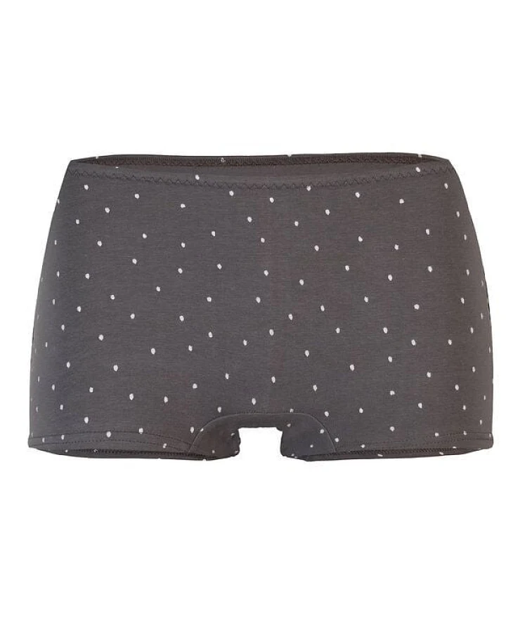 Glitzer Punkte anthrazit (grau