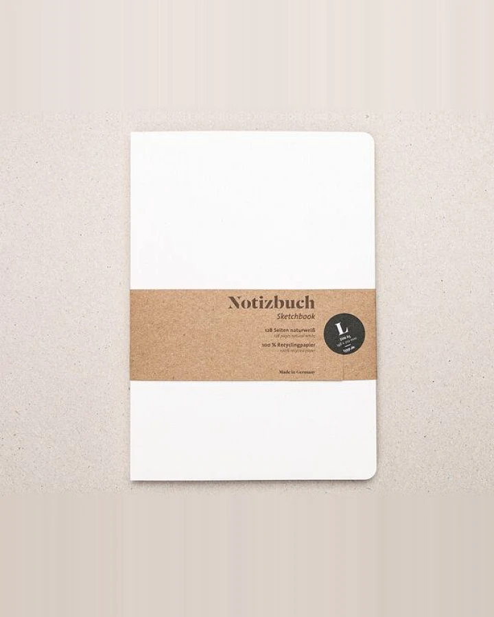 tyyp Notizbuch A5 Softcover – Recyclingpapier – blanko – perforiert