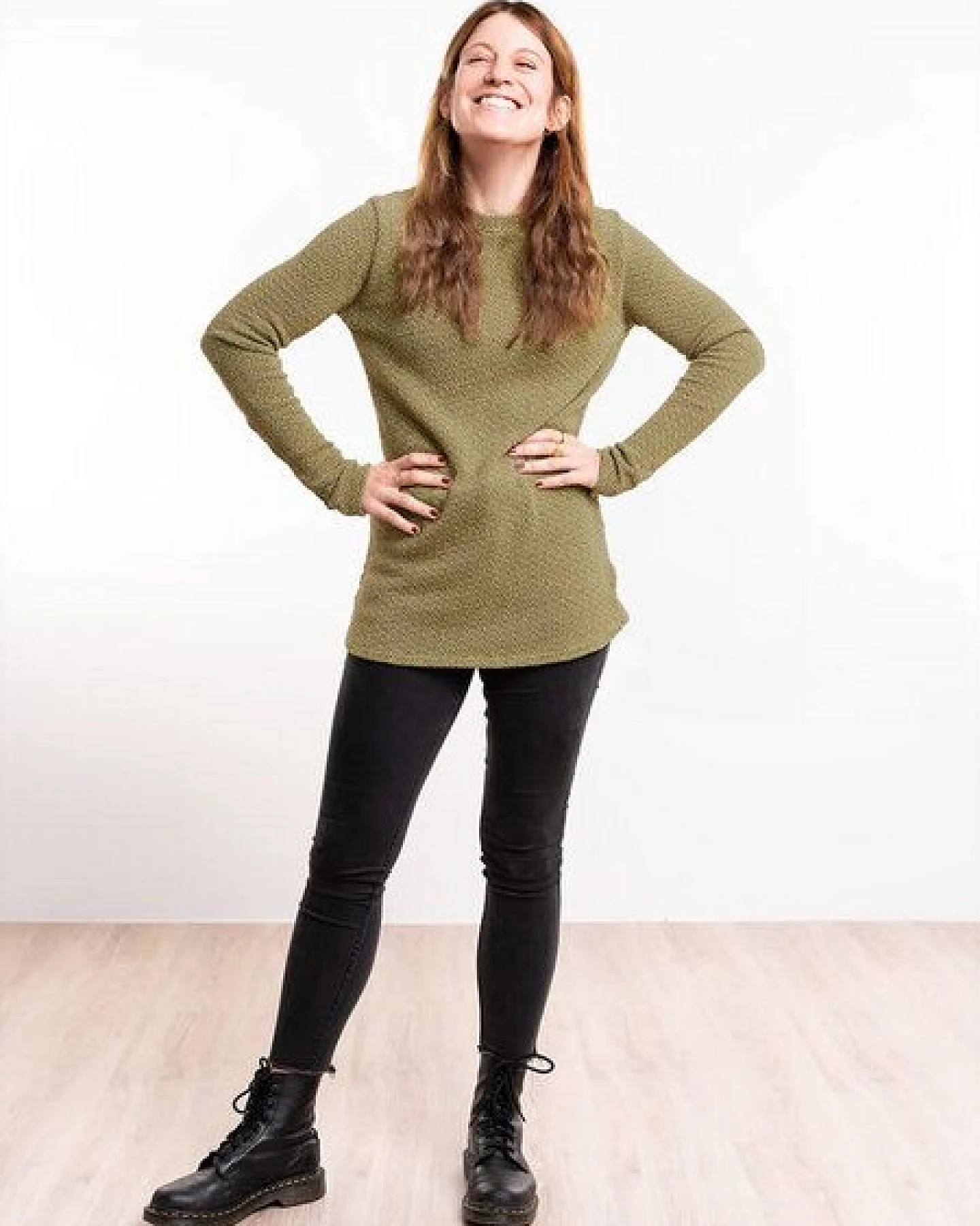 bleed Wormseeker Pullover Braun/ Gelb – Ansicht 4