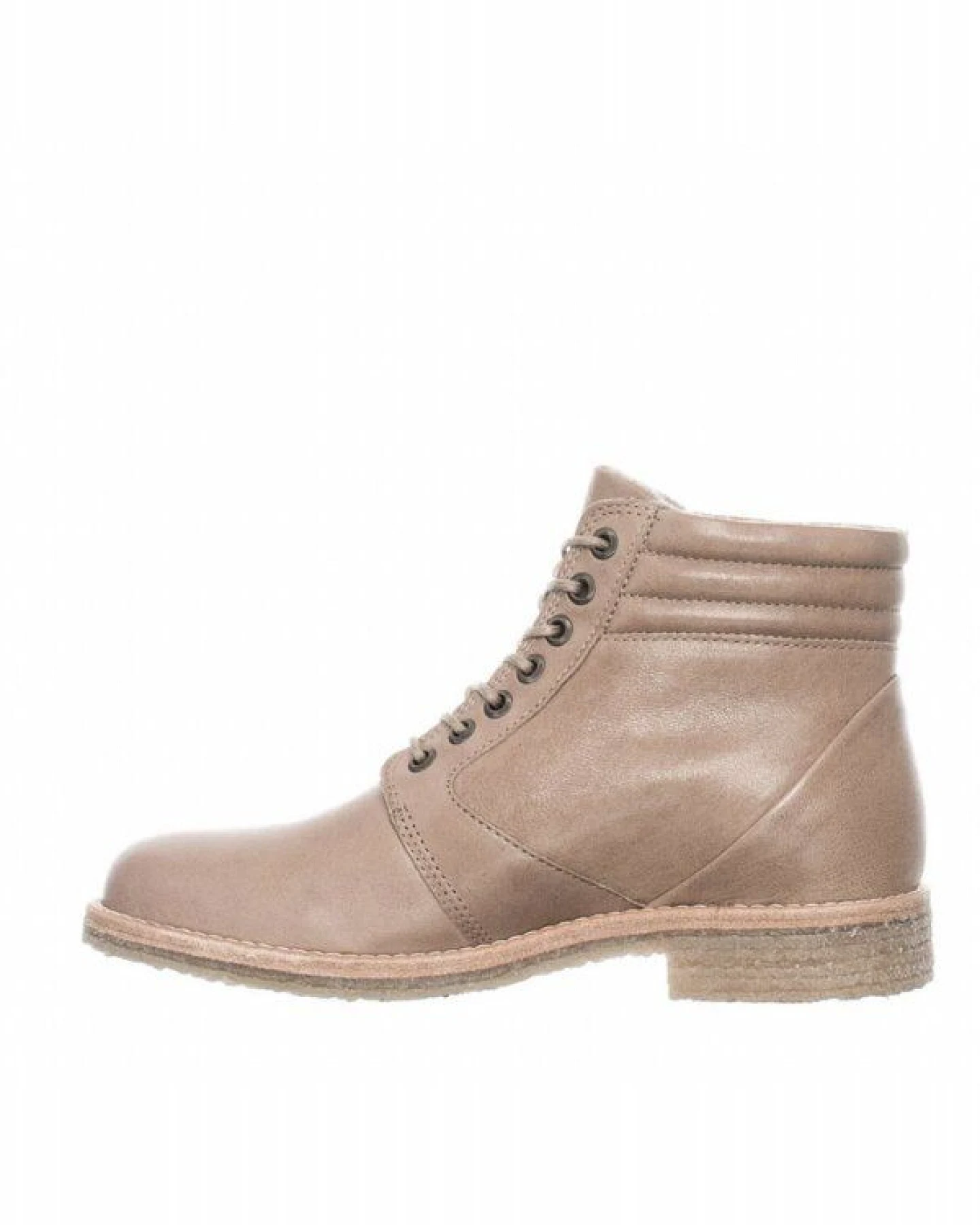 Ten Points Schnürschuhe Astrid aus Leder mit Wollfutter – Ansicht 2