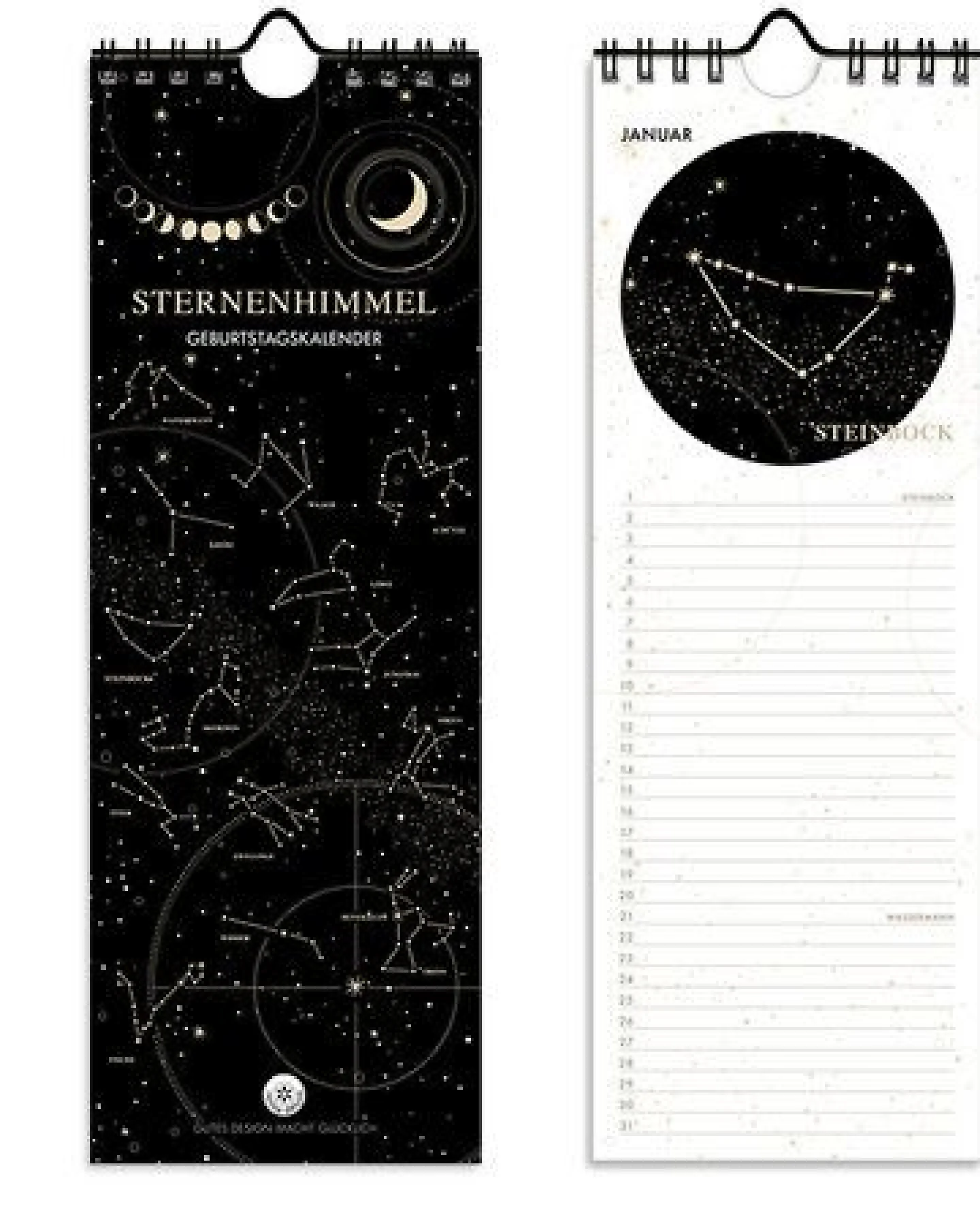 renna deluxe Geburtstagskalender STERNZEICHEN immerwährend – Ansicht 3