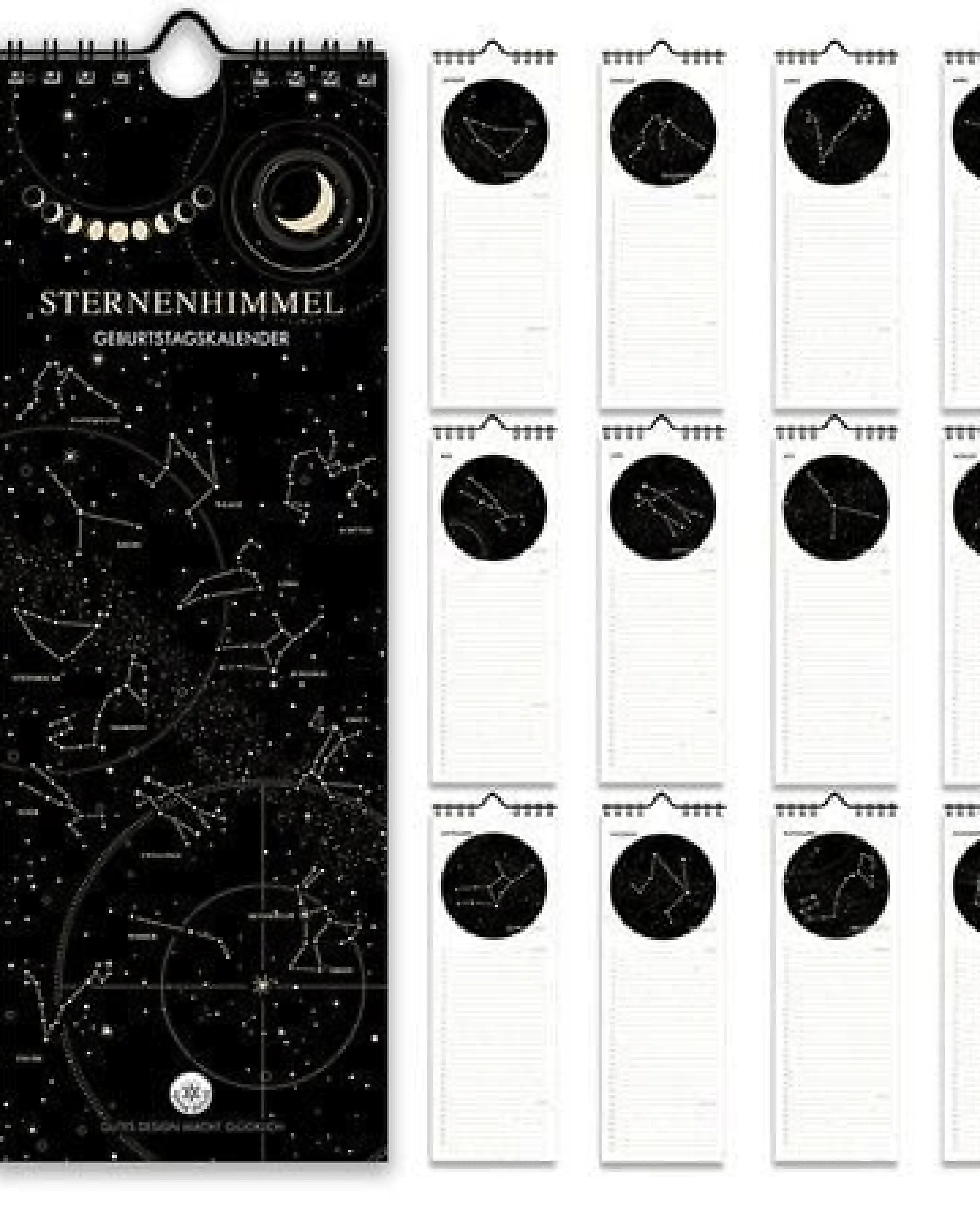 renna deluxe Geburtstagskalender STERNZEICHEN immerwährend – Ansicht 4