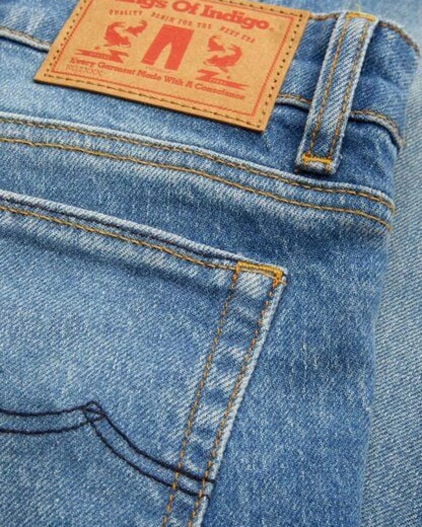 Kings Of Indigo Juno Medium - Nachhaltige Jeans aus Tencel und recycelter Baumwolle – Ansicht 4