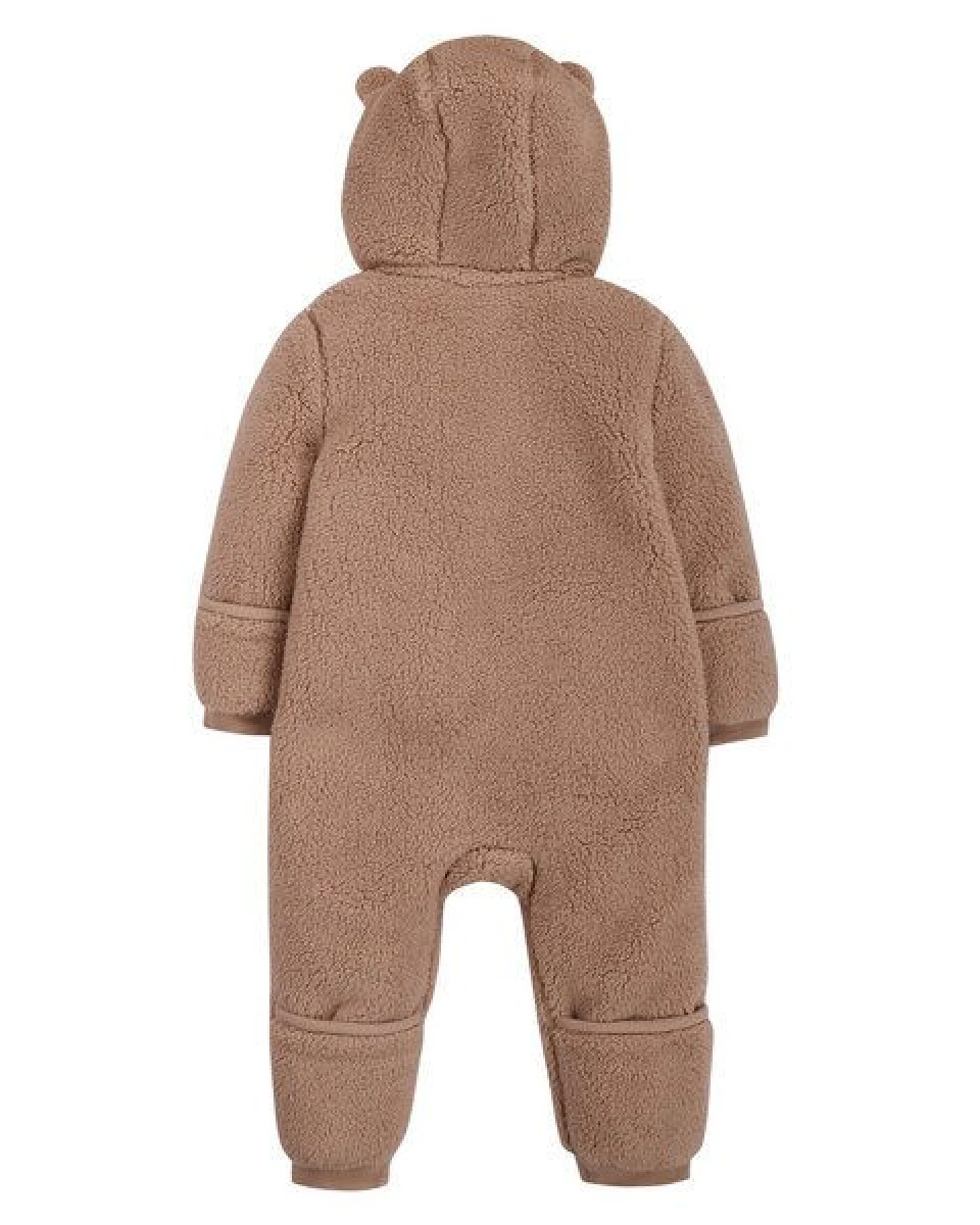 Frugi Kuschliger Overall mit Ohren aus recyceltem Polyester-Fleece – Ansicht 2