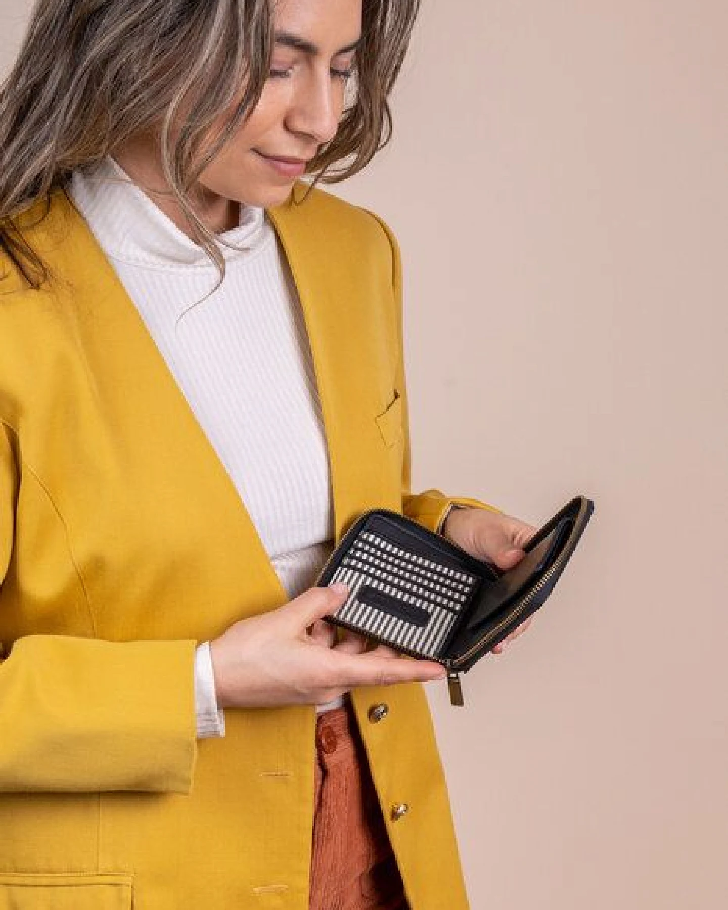O MY BAG Geldbörse - Sonny Square Wallet Vegan – Ansicht 3