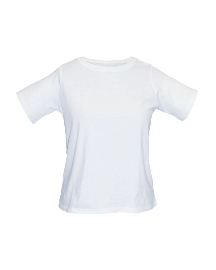 Kipepeo-Clothing BASIC Frauen Shirt Weiß RESTPOSTEN