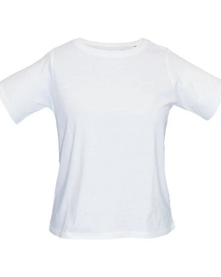 Kipepeo-Clothing BASIC Frauen Shirt Weiß RESTPOSTEN