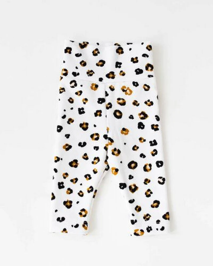 Baby Sweat Leggings *Leopard* Bio Baumwolle