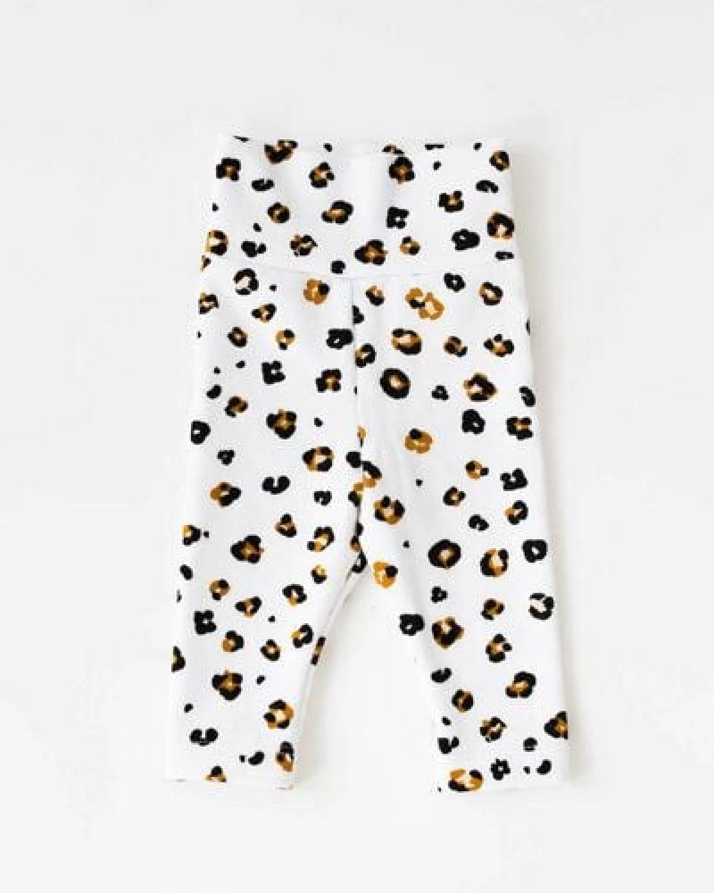 Baby Sweat Leggings *Leopard* Bio Baumwolle – Ansicht 2