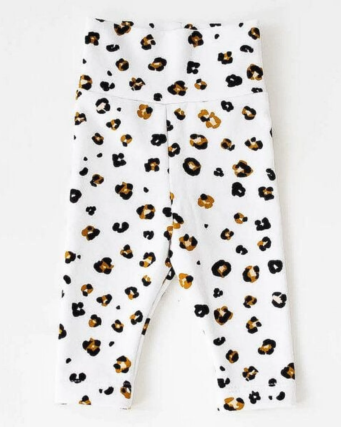 Baby Sweat Leggings *Leopard* Bio Baumwolle – Ansicht 3