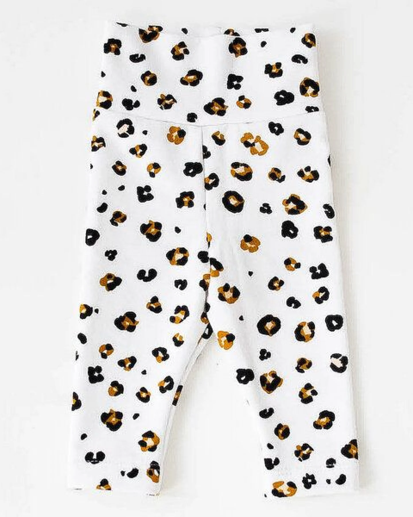 Baby Sweat Leggings *Leopard* Bio Baumwolle – Ansicht 3