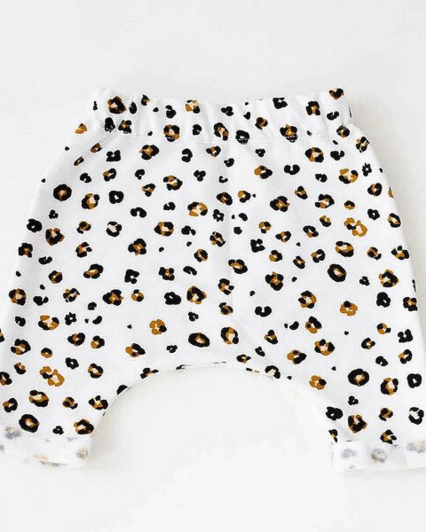 Baby Sweat Hose *Leopard* Bio Baumwolle – Ansicht 2