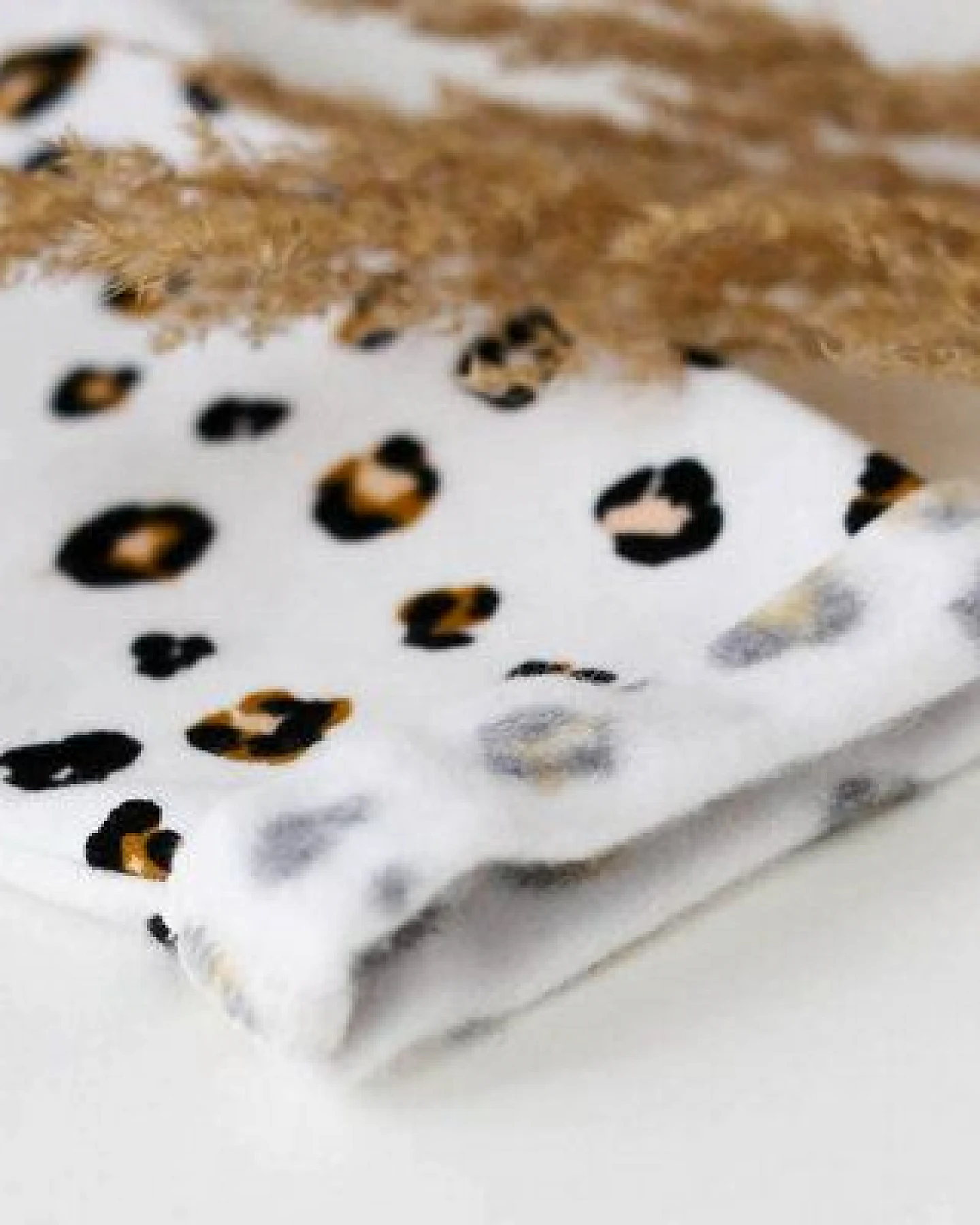Baby Sweat Hose *Leopard* Bio Baumwolle – Ansicht 3