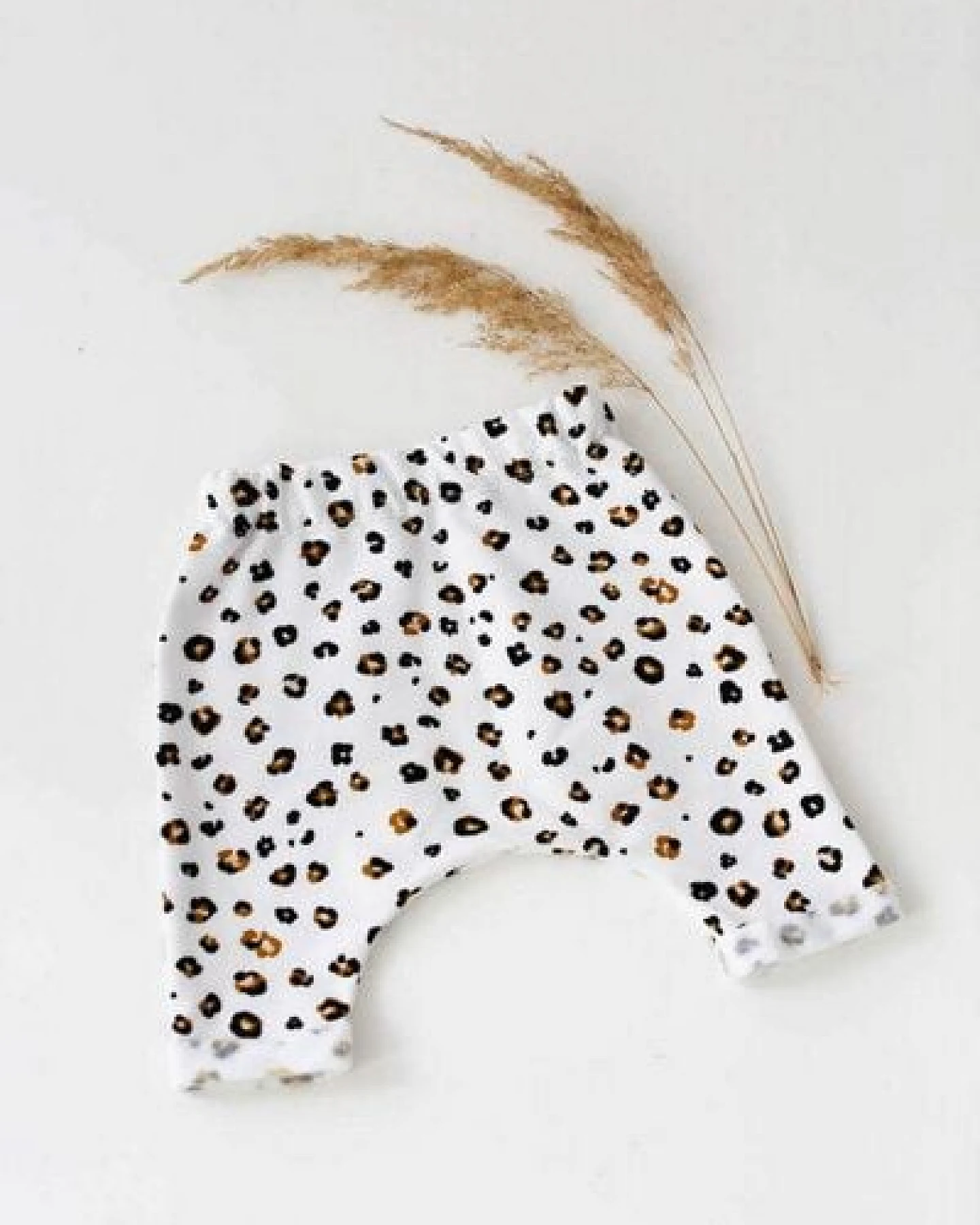 Baby Sweat Hose *Leopard* Bio Baumwolle – Ansicht 4