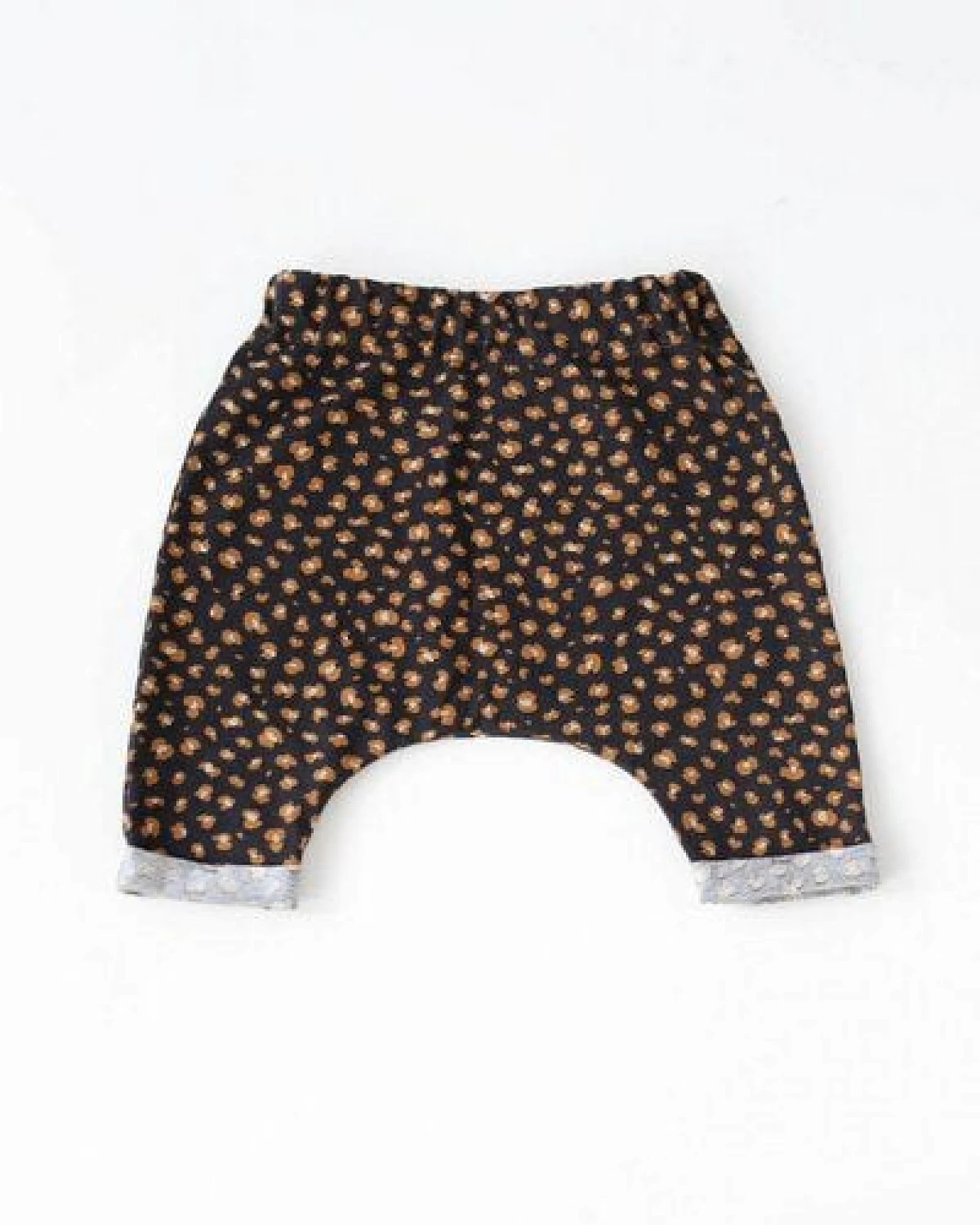 Baby Jersey Hose *Leopard schwarz* Bio Baumwolle – Ansicht 3