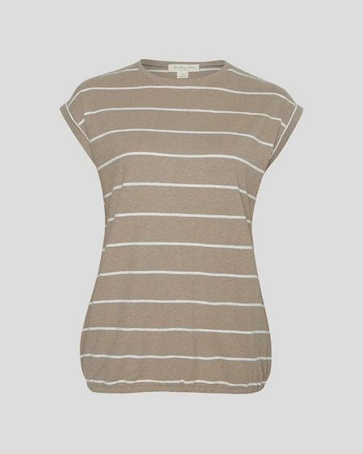 The Hemp Line T-Shirt mit Bündchen aus Hanf und Bio Baumwolle (22108)